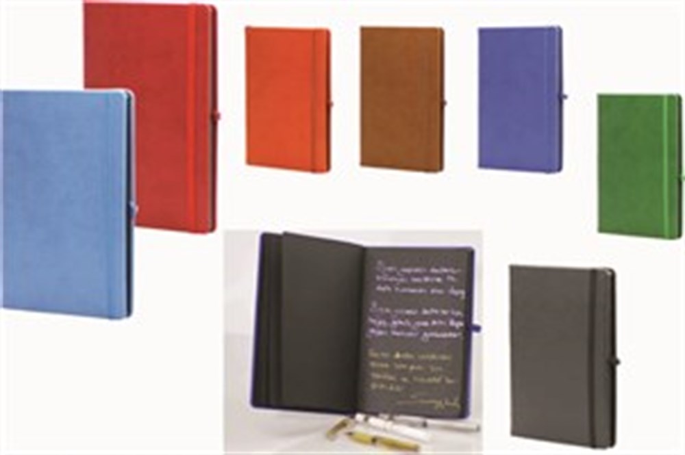 Siyah Kağıtlı Promosyon Defter