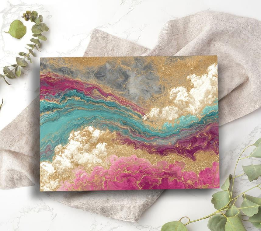Temperli Cam Kesme Tahtası 20x30 cm - Hijyenik, Dayanıklı, Kaymaz Silikon Ayaklı, Şık Mutfak Sunumu