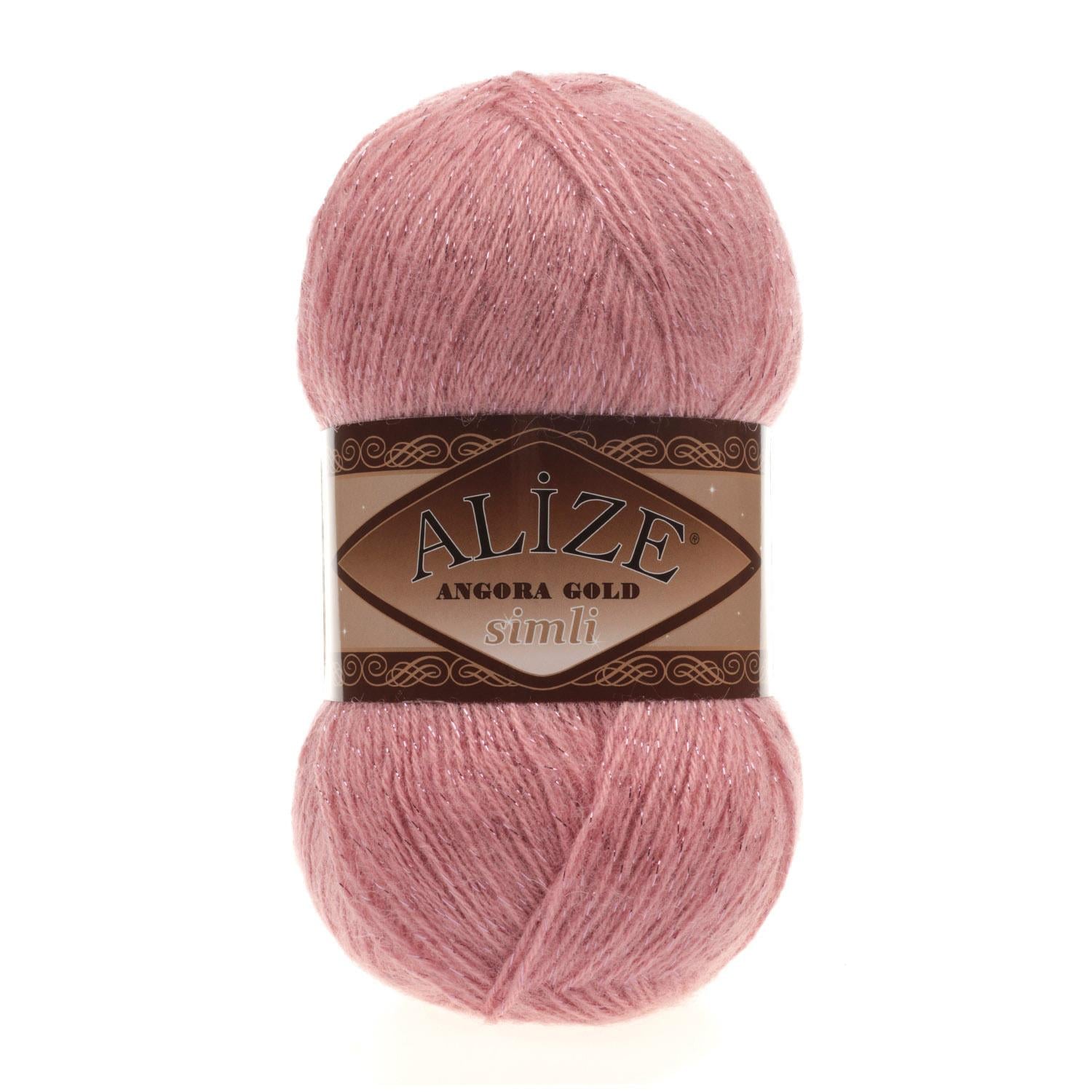 Alize Angora Gold Simli 144 Pembe 