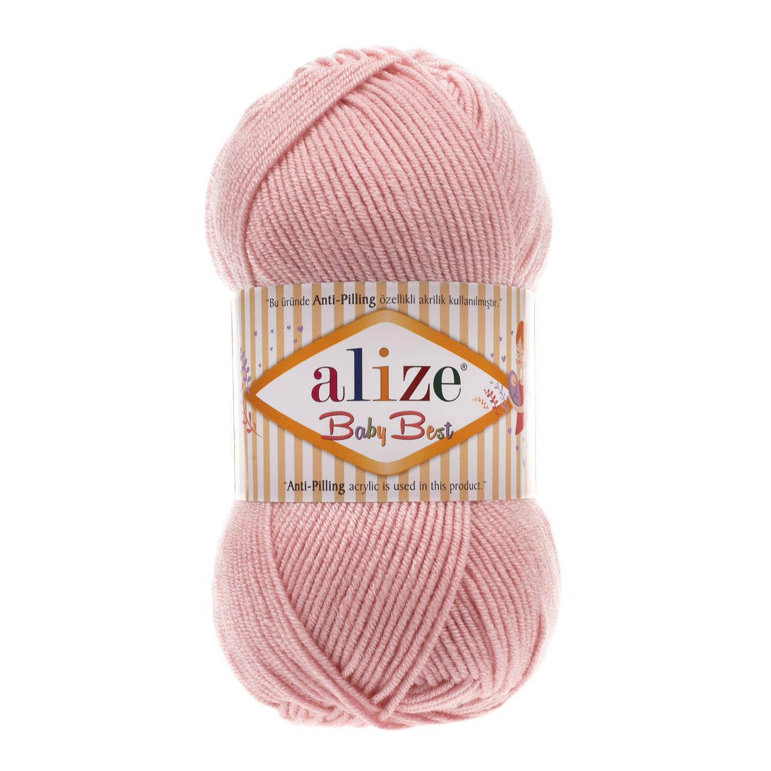 Alize Baby Best Anti Pilling 161 Pudra Pembe