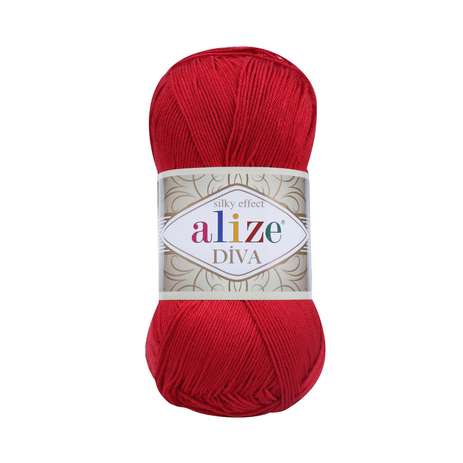 Alize Diva/106 Koyu Kırmızı/