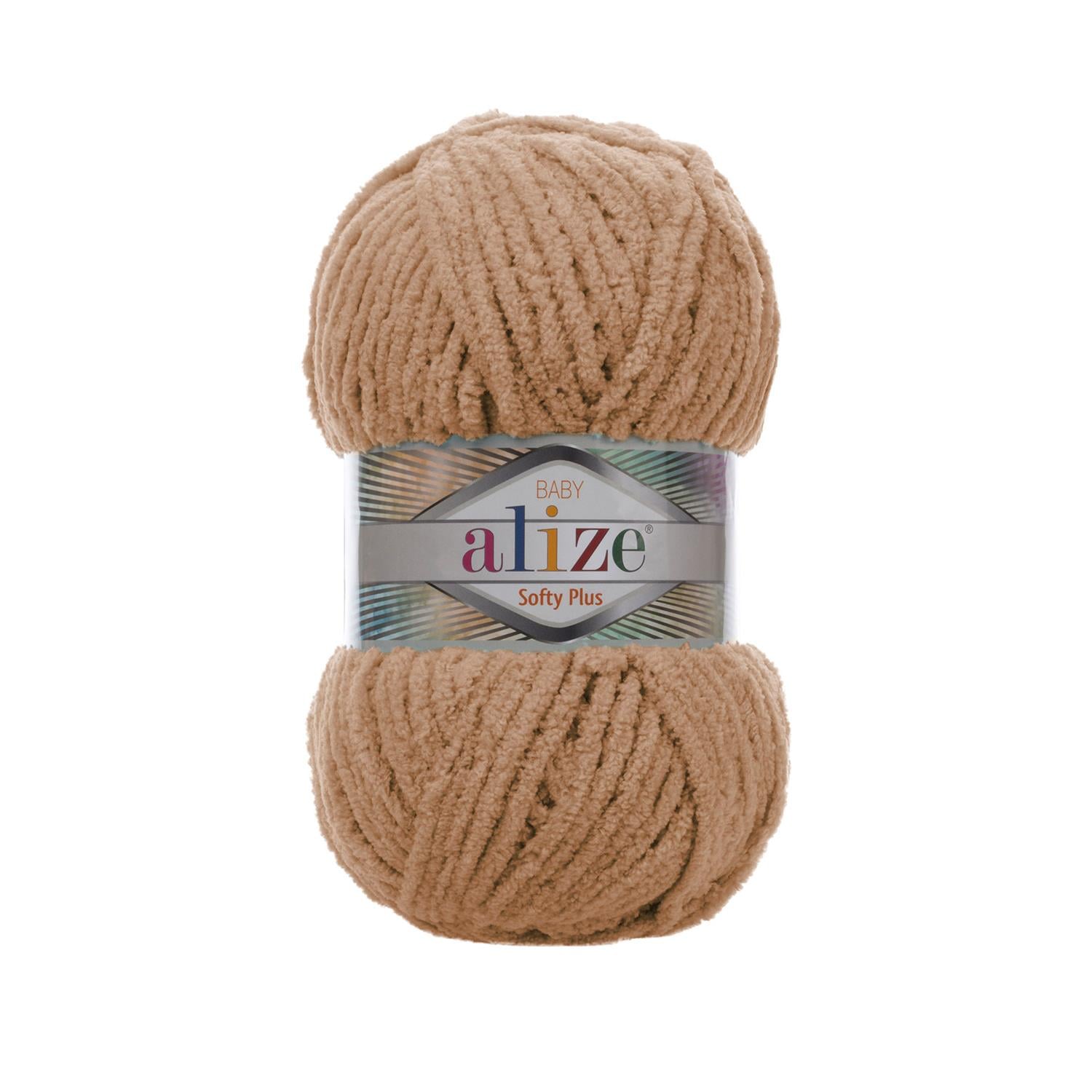 Alize Softy Plus El Örgü İpliği - 199 Sütlü Kahverengi - 