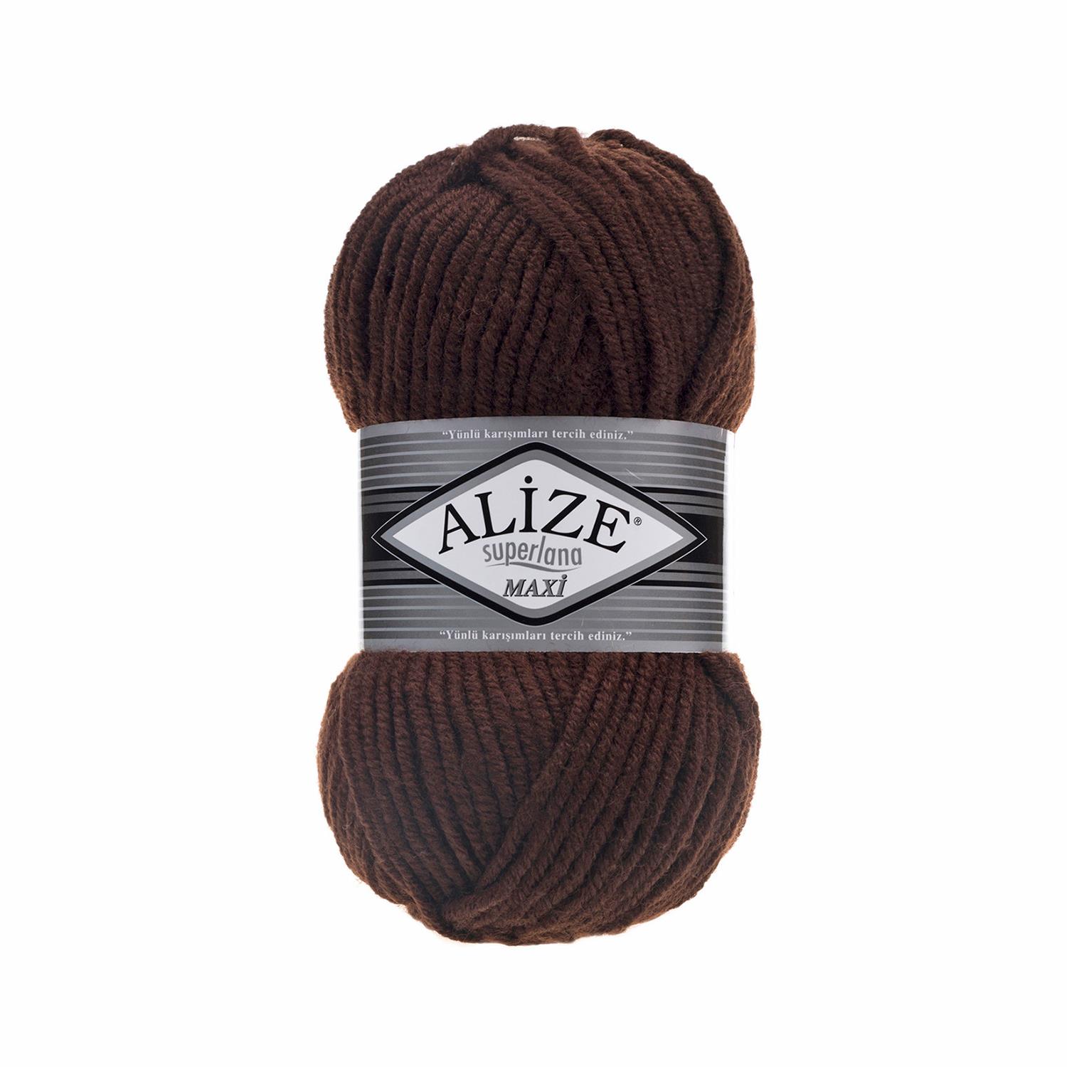 Alize Superlana Maxi 26 Kahverengi 