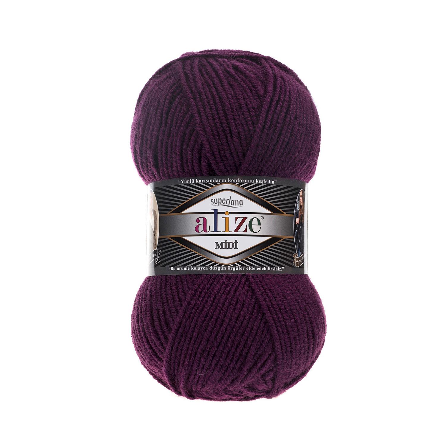 Alize Superlana Midi/111 Mürdüm/