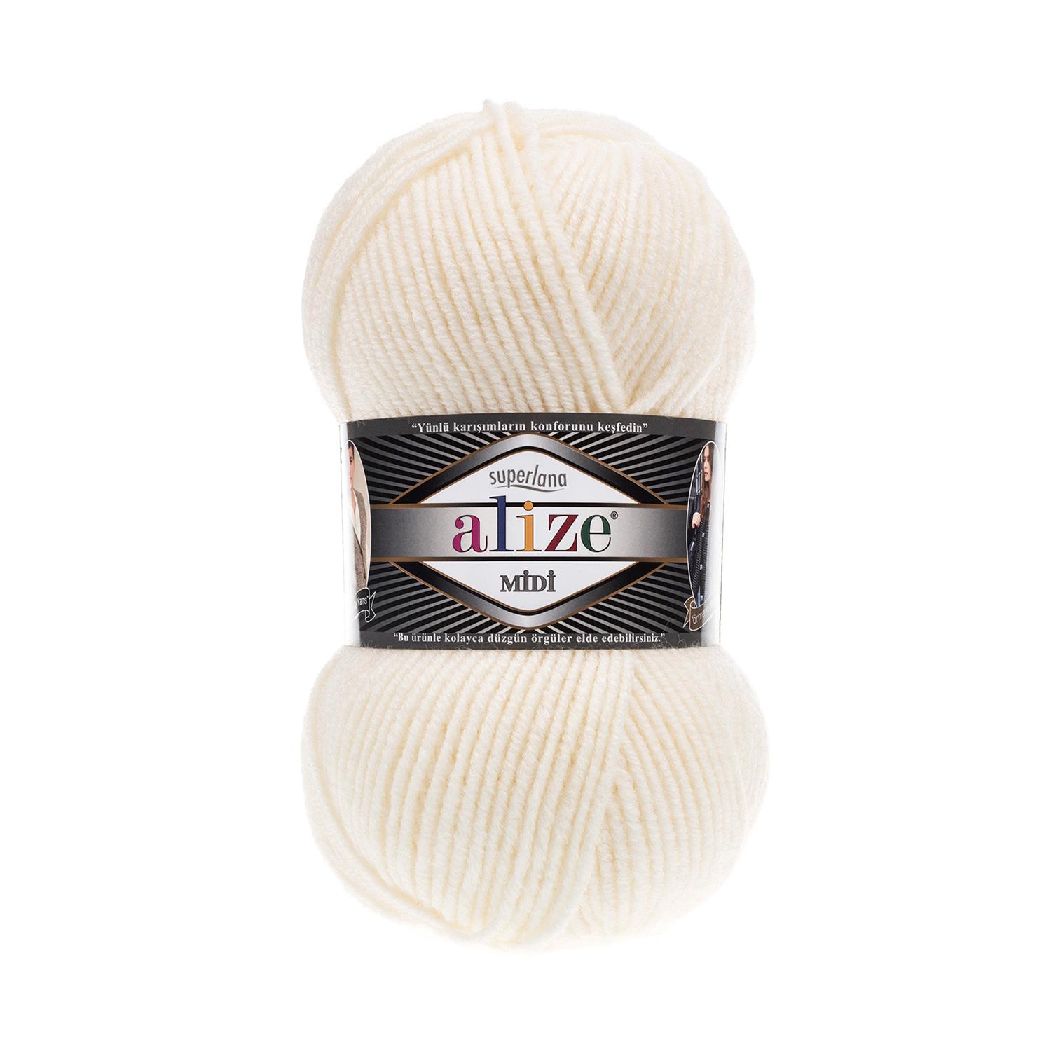 Alize Superlana Midi/62 Krem/