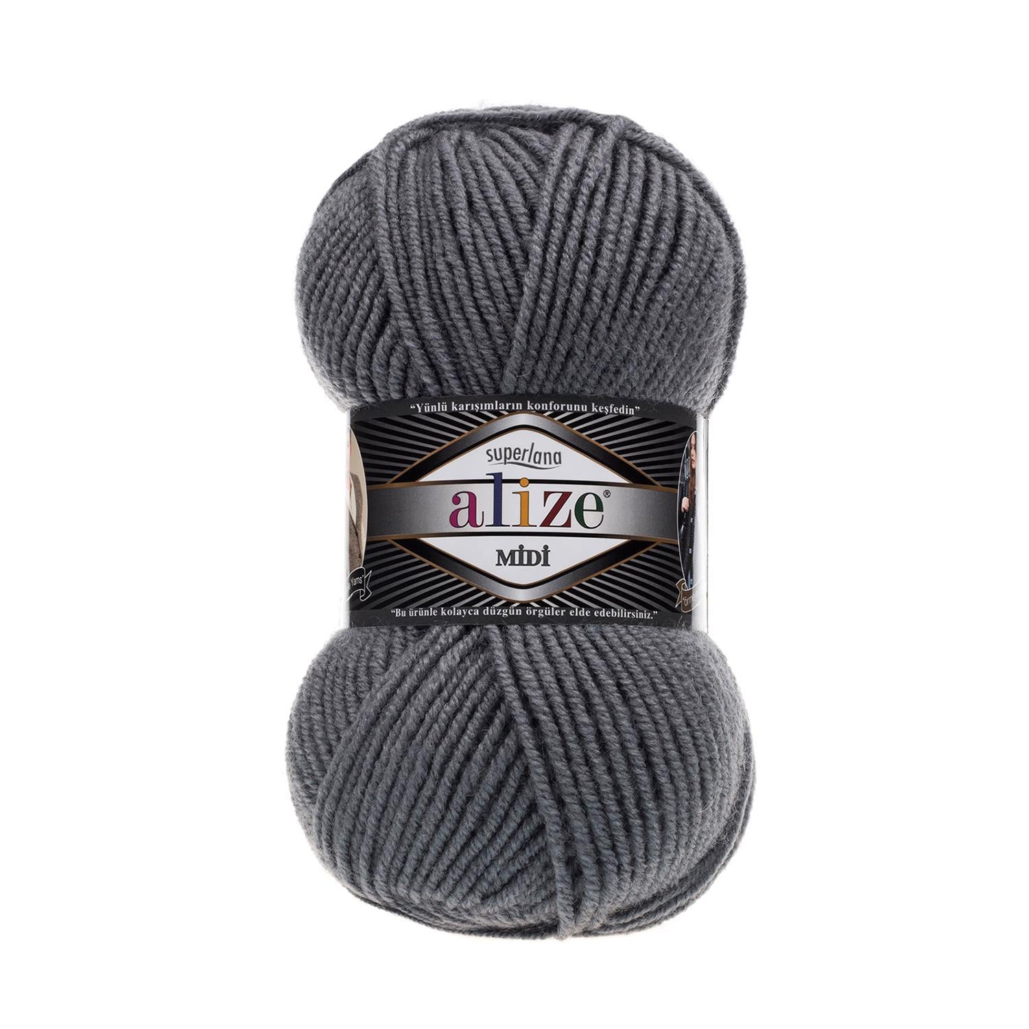 Alize Superlana Midi/87 Gri/