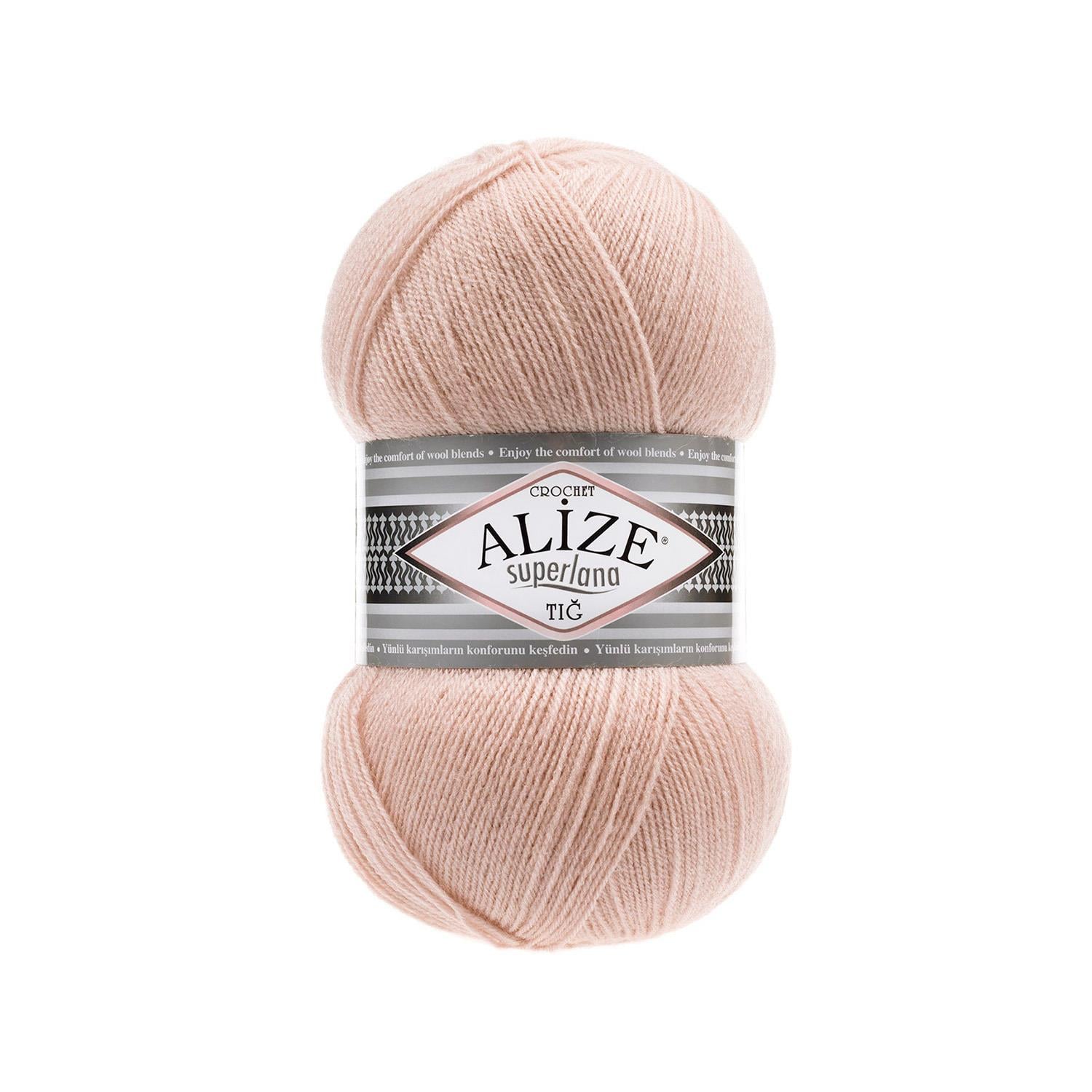 Alize Superlana Tığ 404 Pudra 