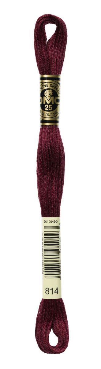 DMC Muline İp 814 Bordo 