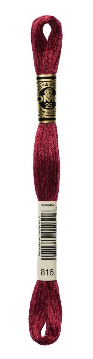 DMC Muline İp 816 Bordo 