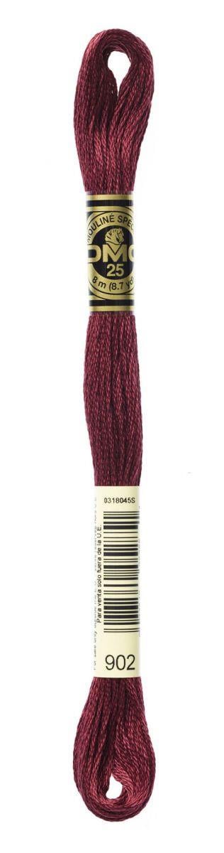 DMC Muline İp 902 Bordo 