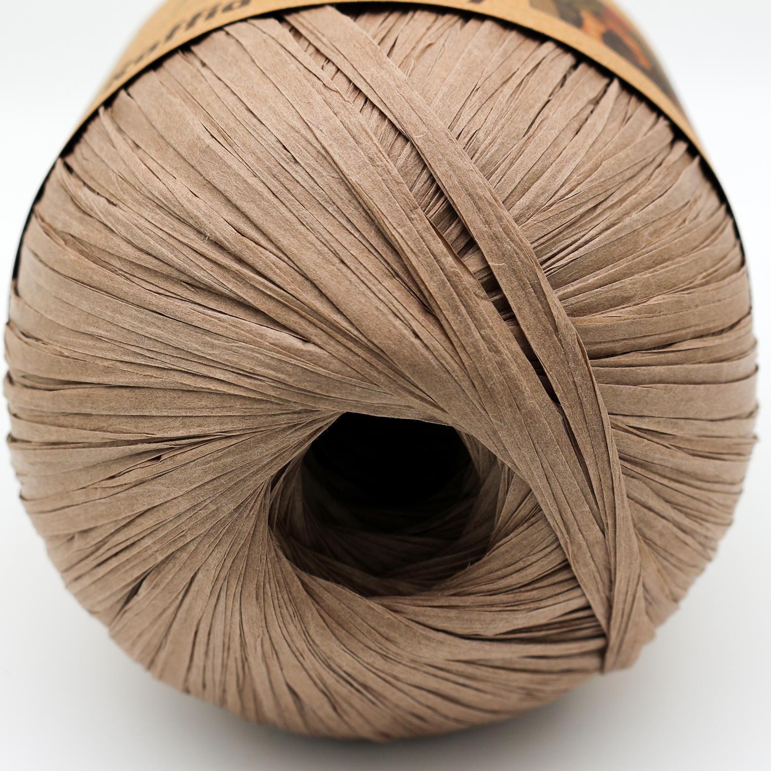 Fibra Natura Raffia Chunky El Örgü İpliği 100gr 120mt - 114-20 Vizon - 