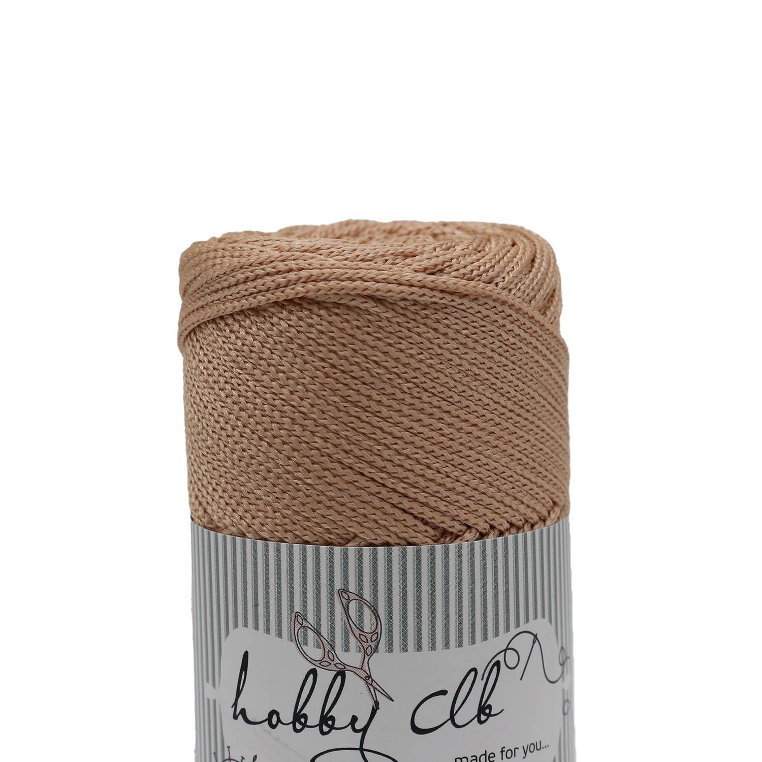 Hobby Clb Polyester Makrome 100gr 2mm 032 Sütlü Kahve