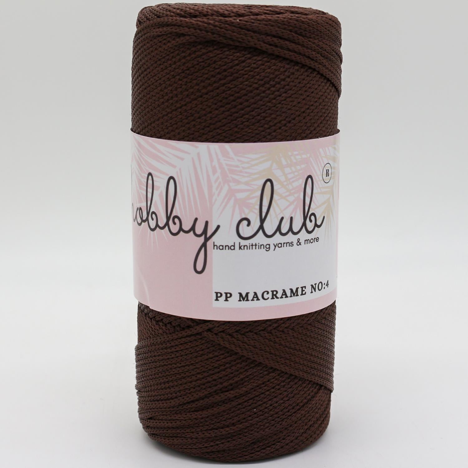 Hobby Clb Polyester Makrome 200gr 3mm 210 Kahverengi