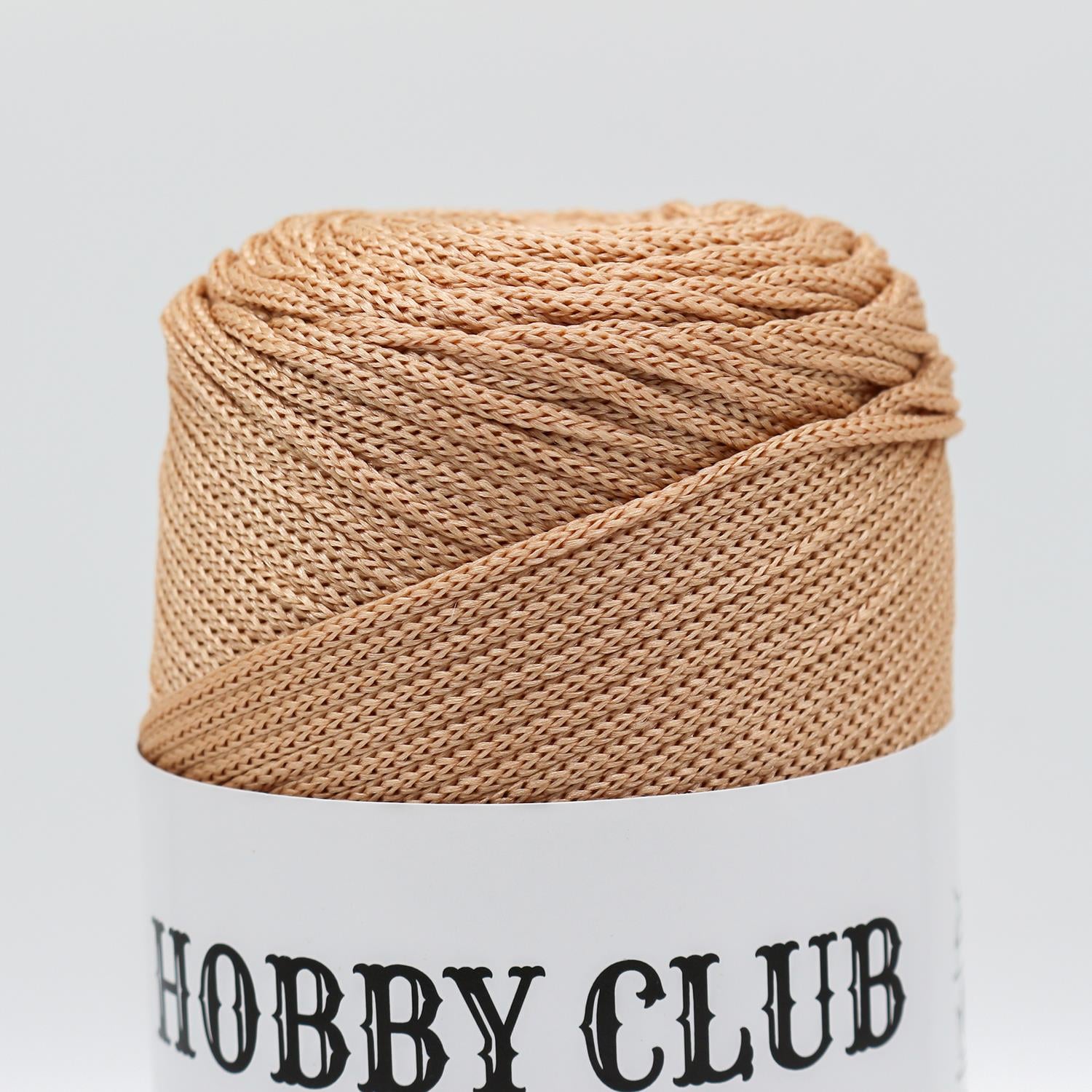Hobby Clb Polyester Makrome 200gr 3mm 032 Sütlü Kahve
