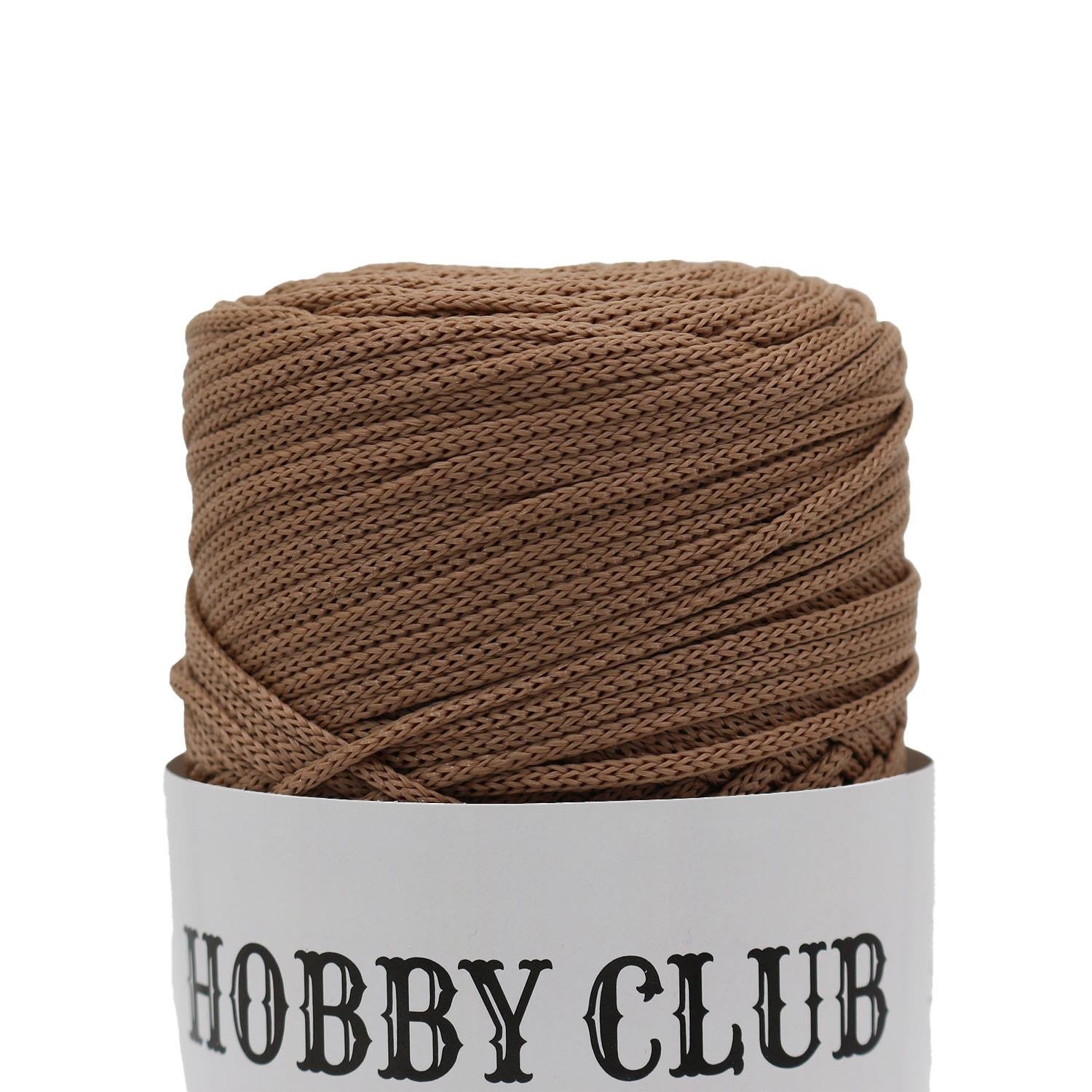 Hobby Club Polyester Makrome 200gr 3mm - 200 Kahverengi - 