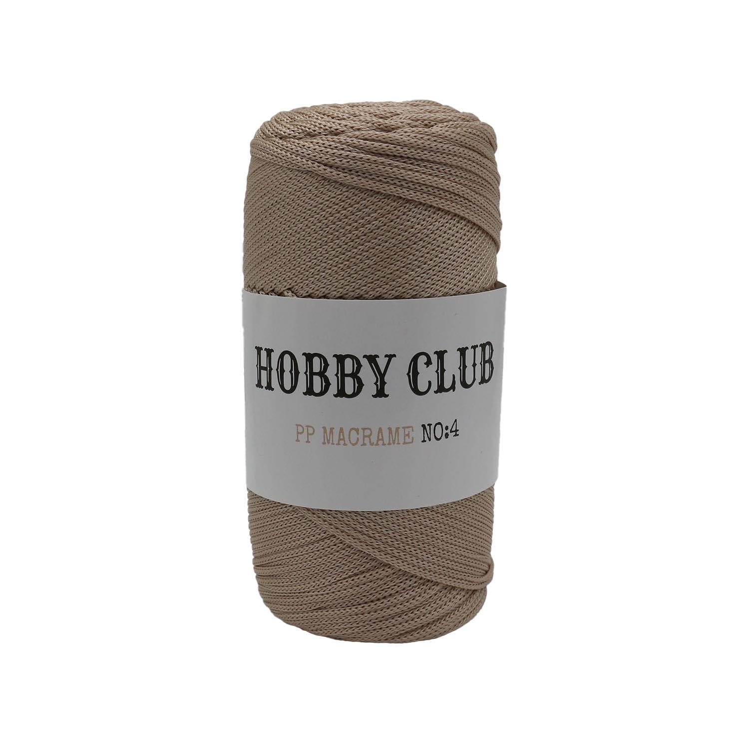 Hobby Club Polyester Makrome 200gr 3mm 030 Bej
