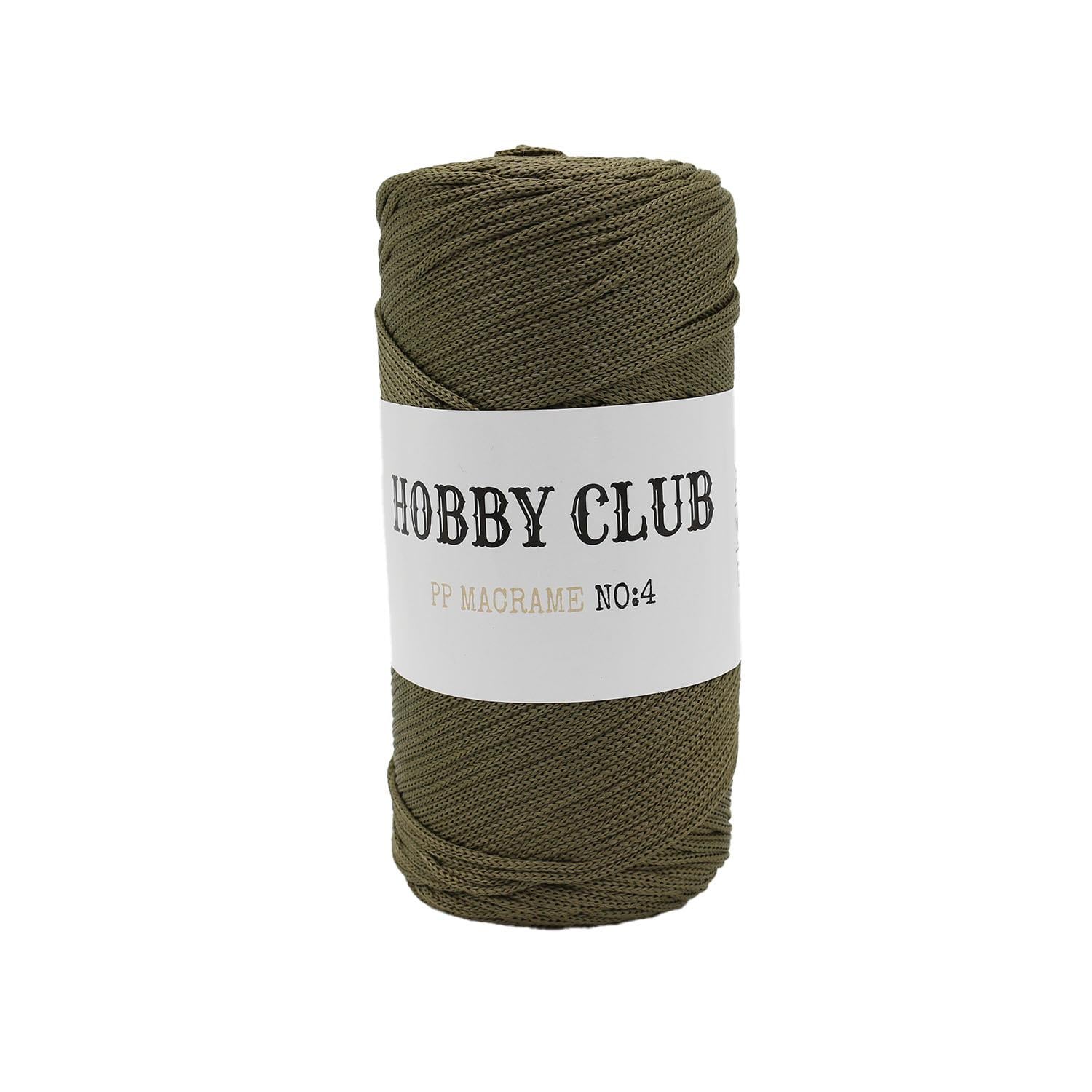 Hobby Club Polyester Makrome 200gr 3mm - 192 Haki - 