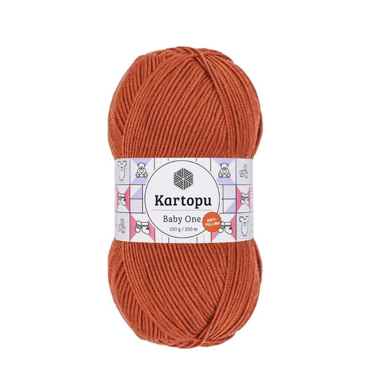 Kartopu Baby One Anti Pilling El Örgü İpliği - K1210 Taba   5 Adet