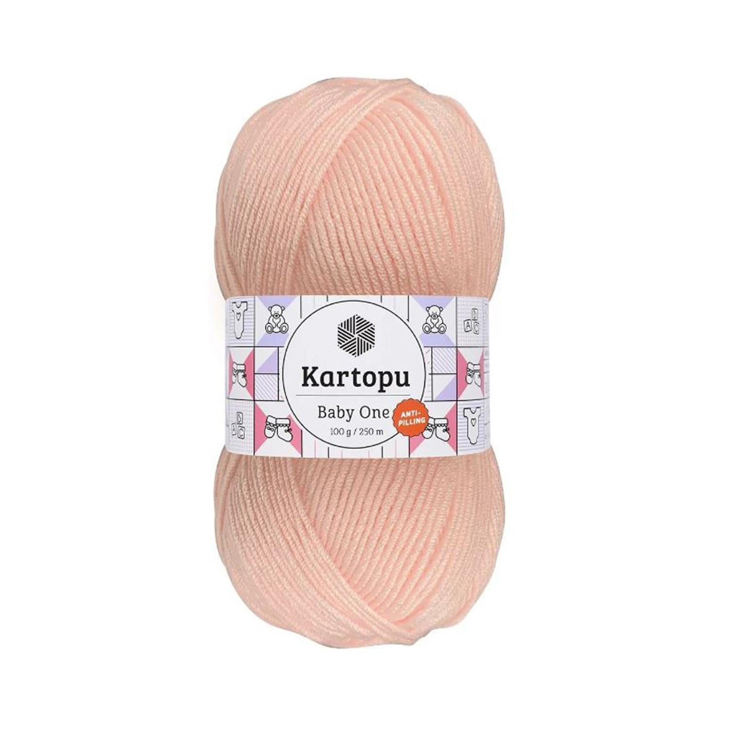 Kartopu Baby One Anti Pilling El Örgü İpliği - K699 Pembe   5 Adet