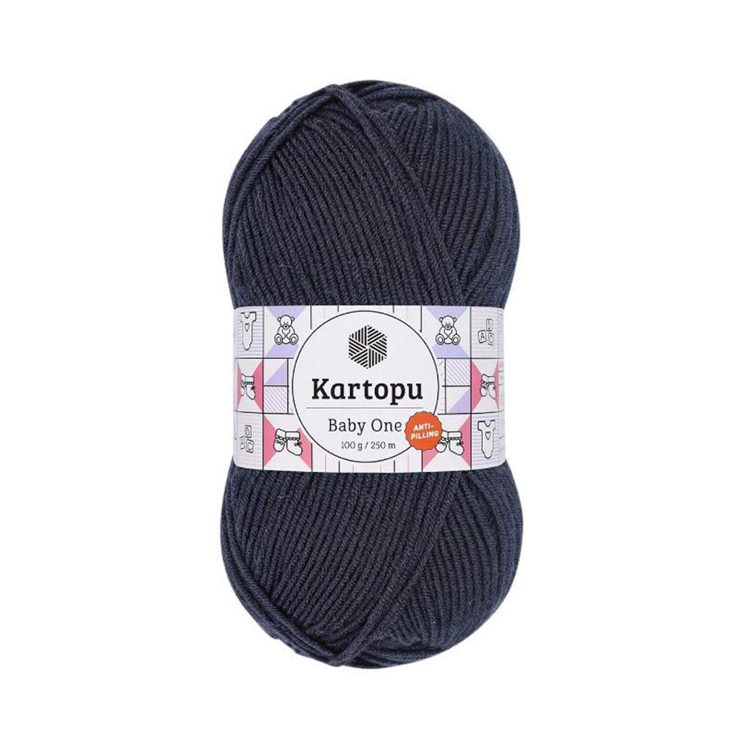 Kartopu Baby One Anti Pilling El Örgü İpliği - K633 Lacivert   5 Adet