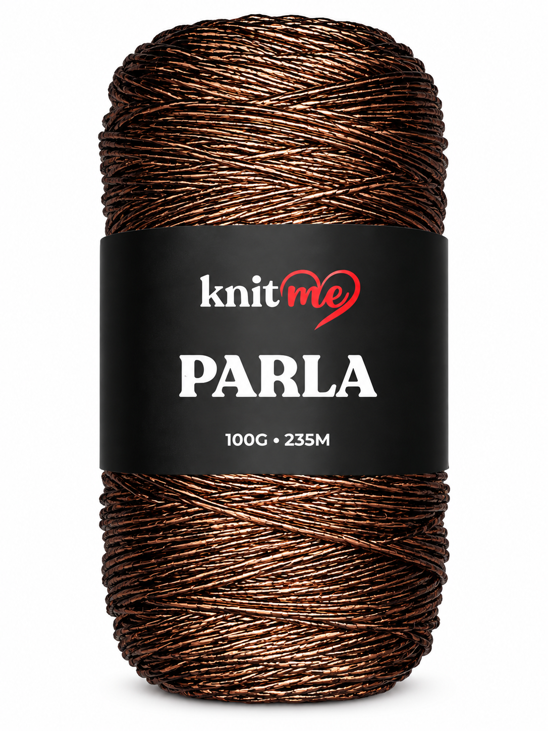 Knit Me Parla El Örgü İpliği 100gr Kahverengi  - 1 ADET