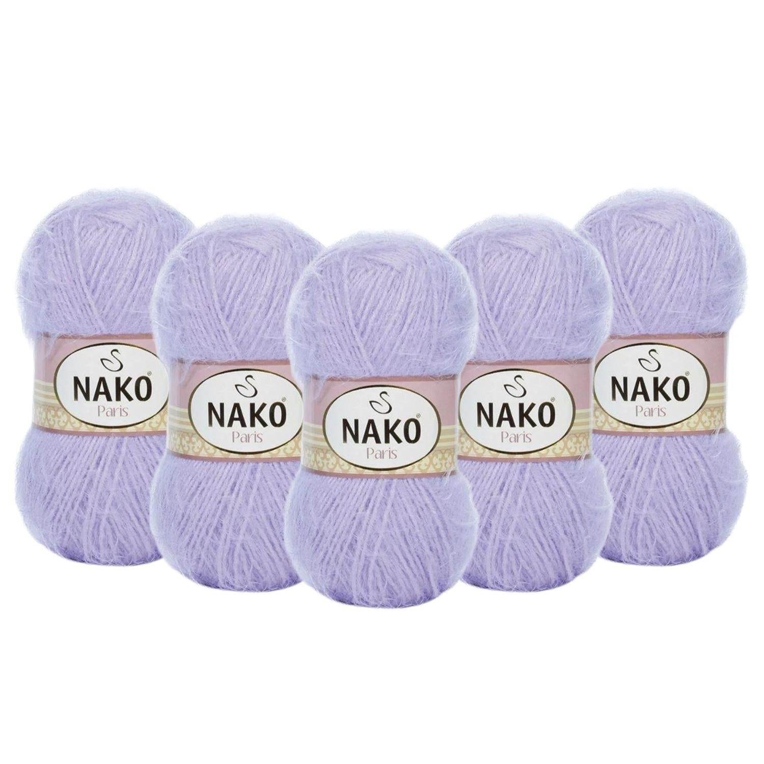 Nako Paris El Örgü İpliği/4862 Lila/