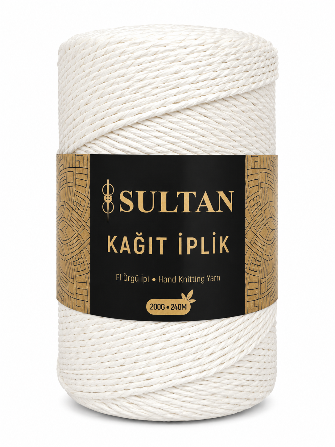 Sultan Kağıt İplik 200gr 240mt 14 Ekru  - 1 ADET
