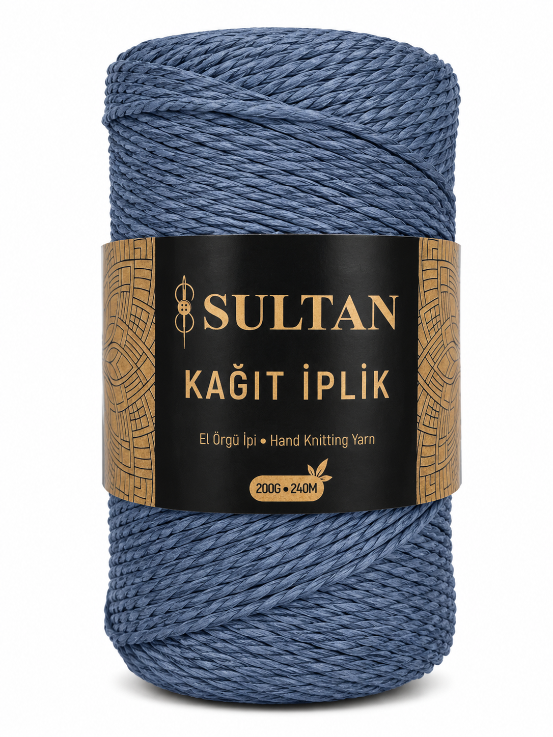 Sultan Kağıt İplik 200gr 240mt 67 Kot Mavi  - 1 ADET