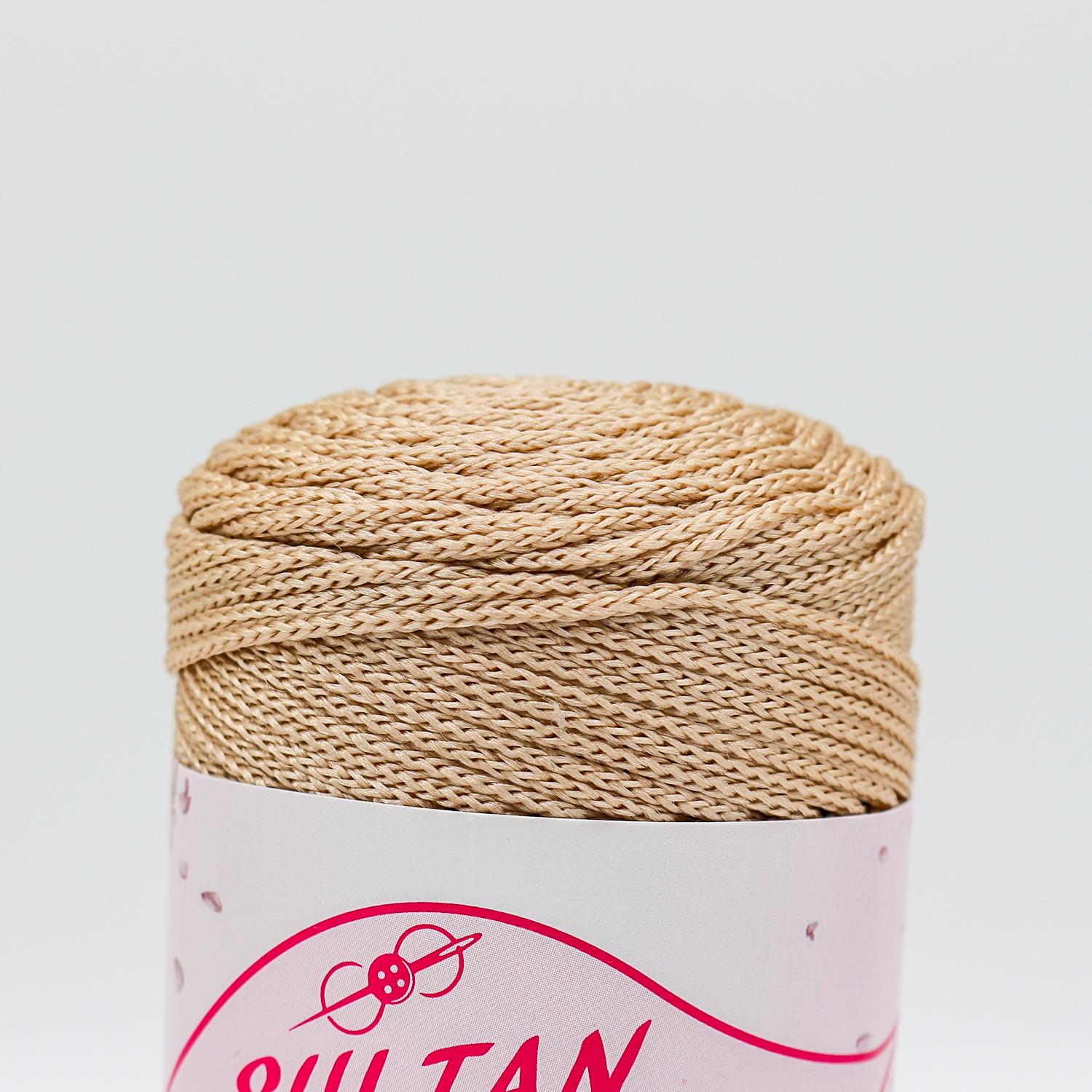 Sultan Polyester Makrome 100gr & 2mm 031 Açık Bej 