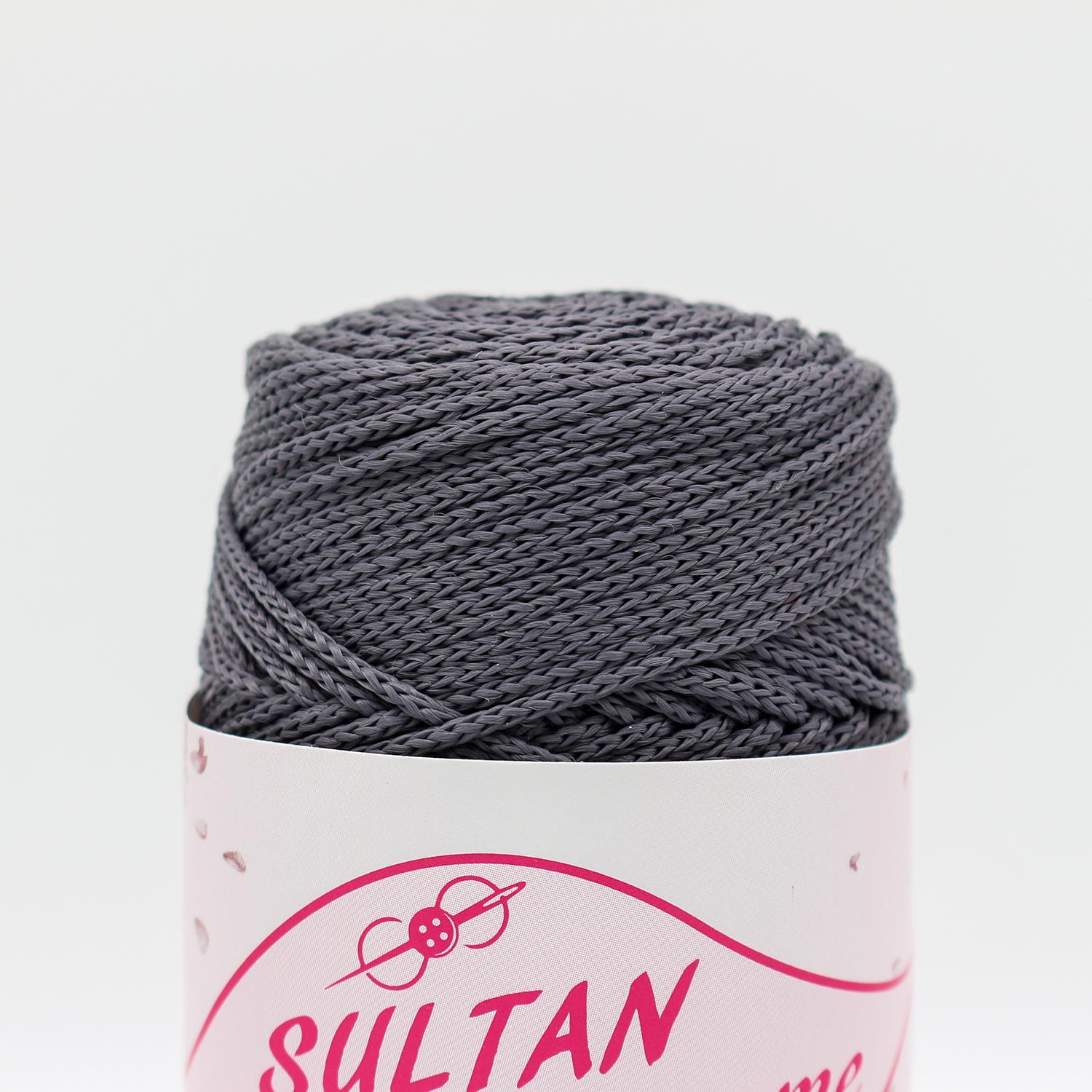 Sultan Polyester Makrome 100gr & 2mm 069 Füme 
