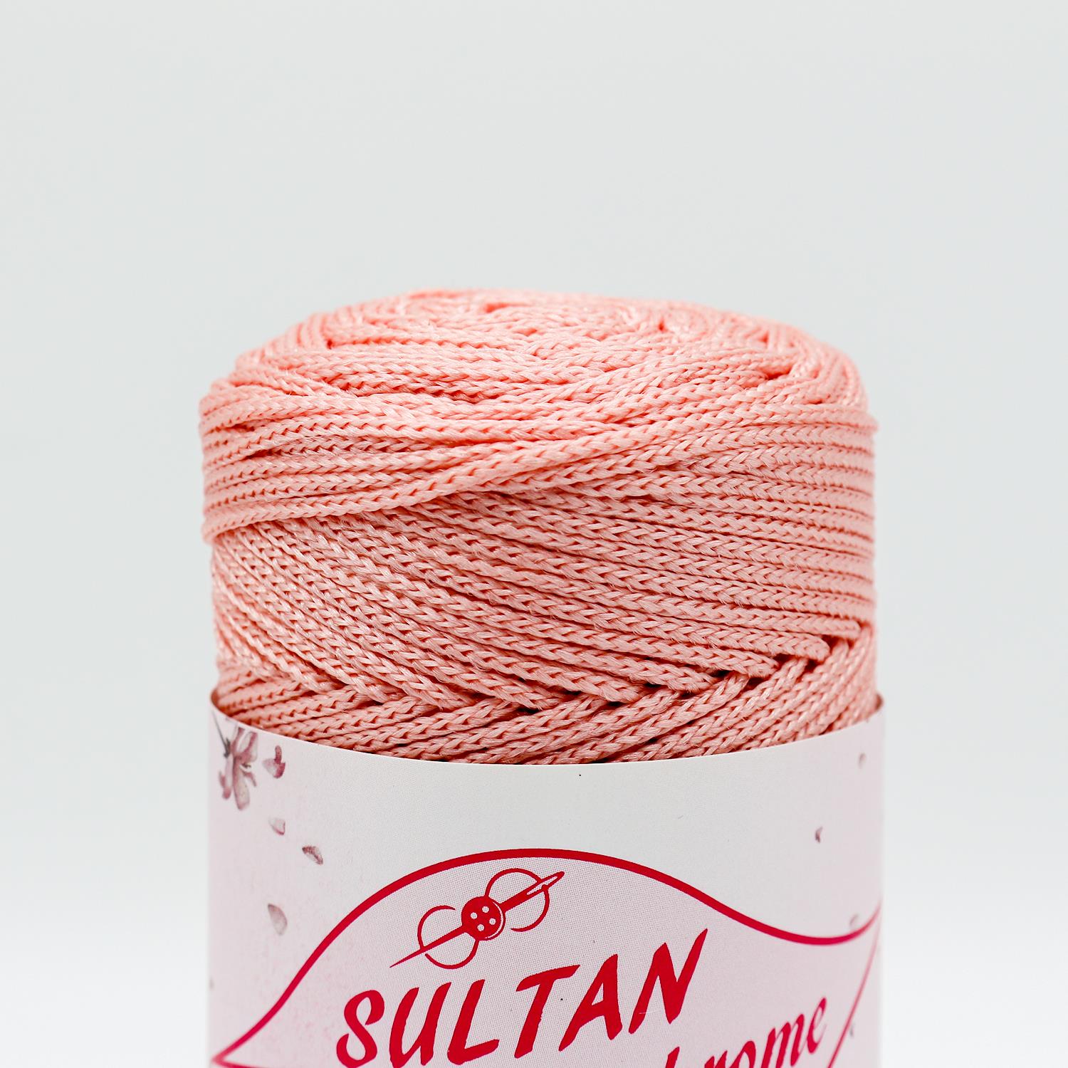 Sultan Polyester Makrome 100gr & 2mm 070 Pudra