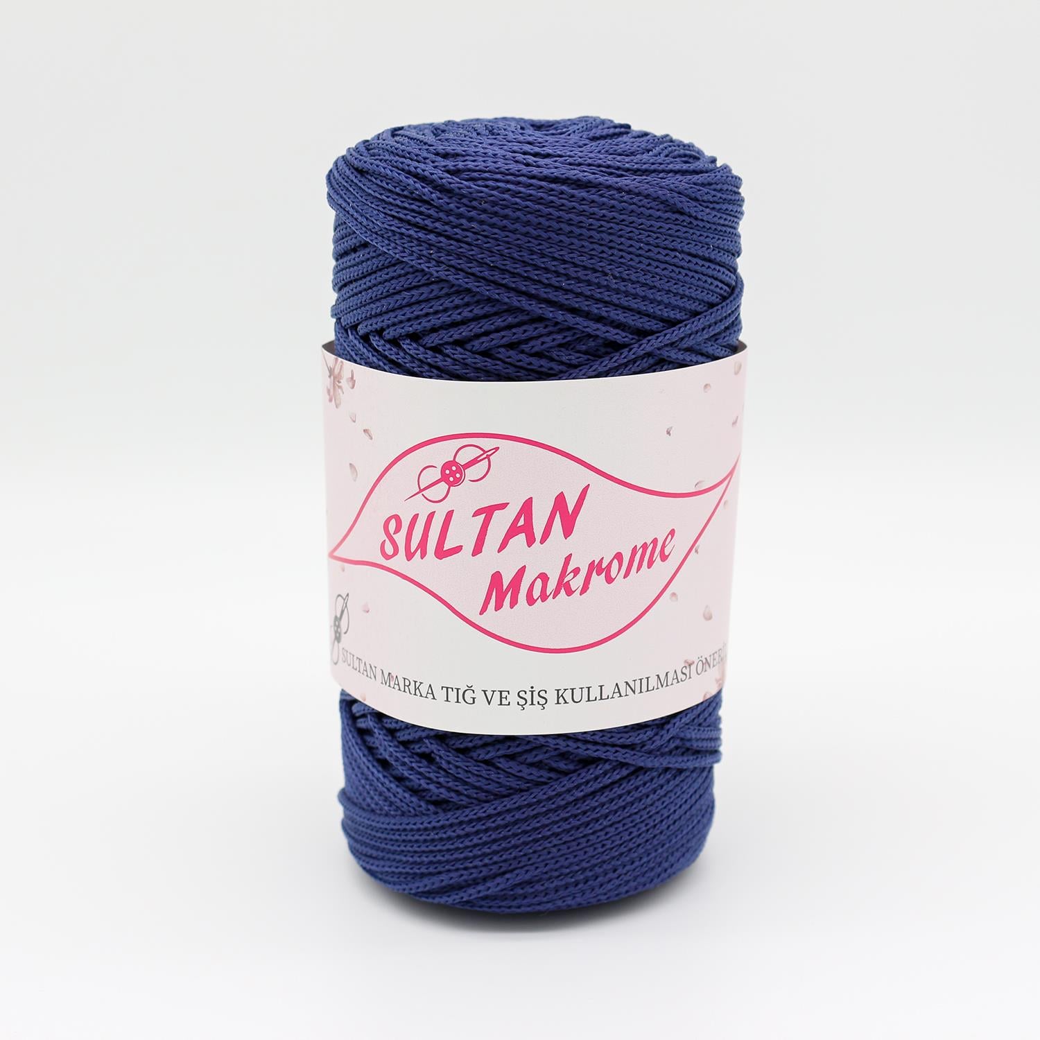 Sultan Polyester Makrome 100gr & 2mm 262 Lacivert