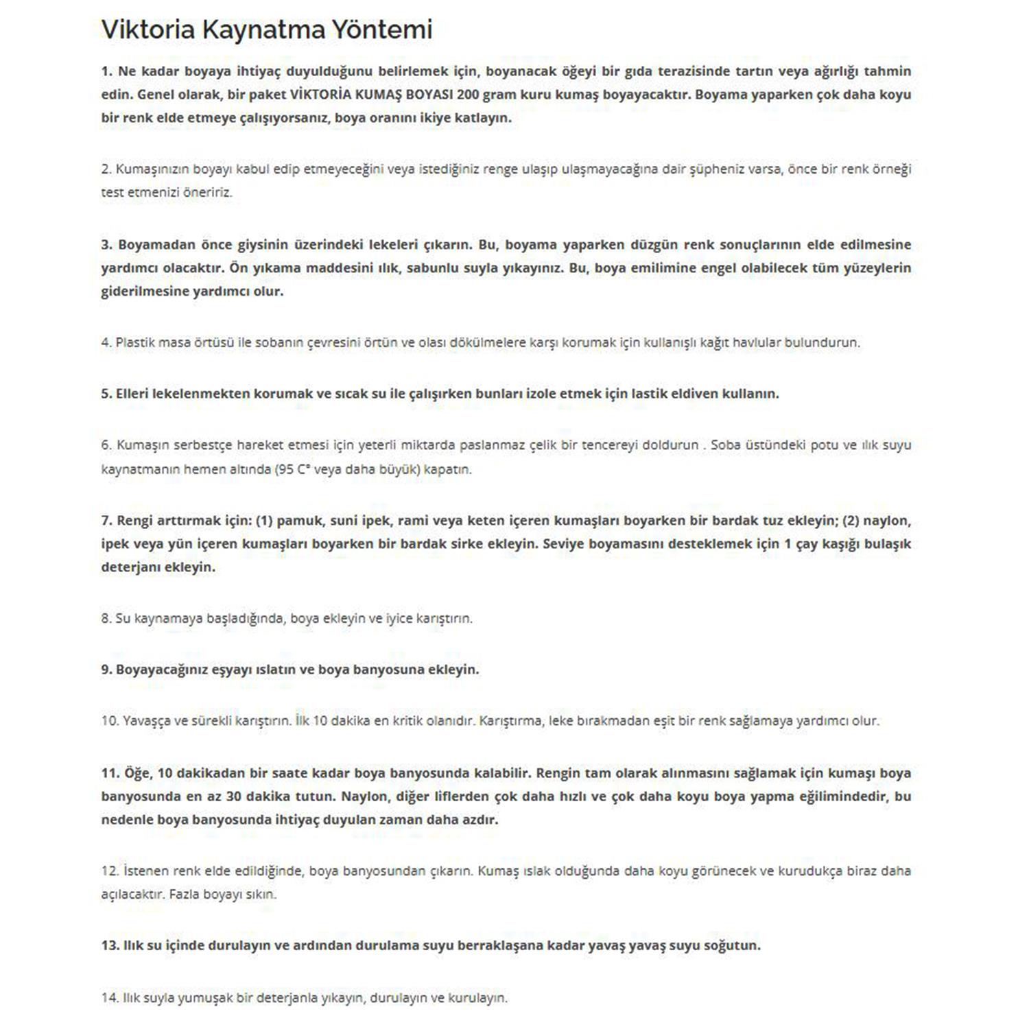 Viktoria Kumaş Boyası 10gr 19 Kahve 