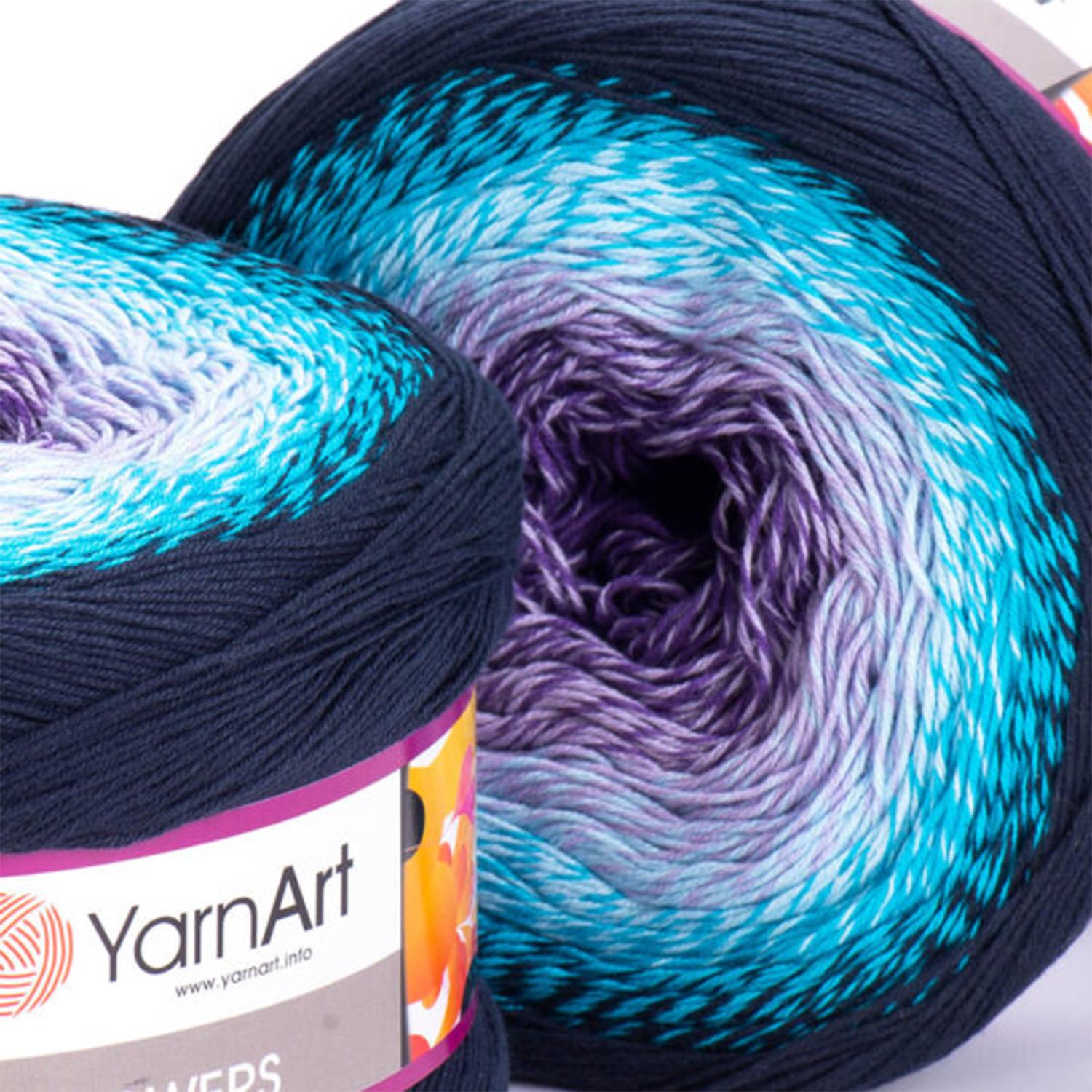YarnArt Flowers 254 Çok Renkli