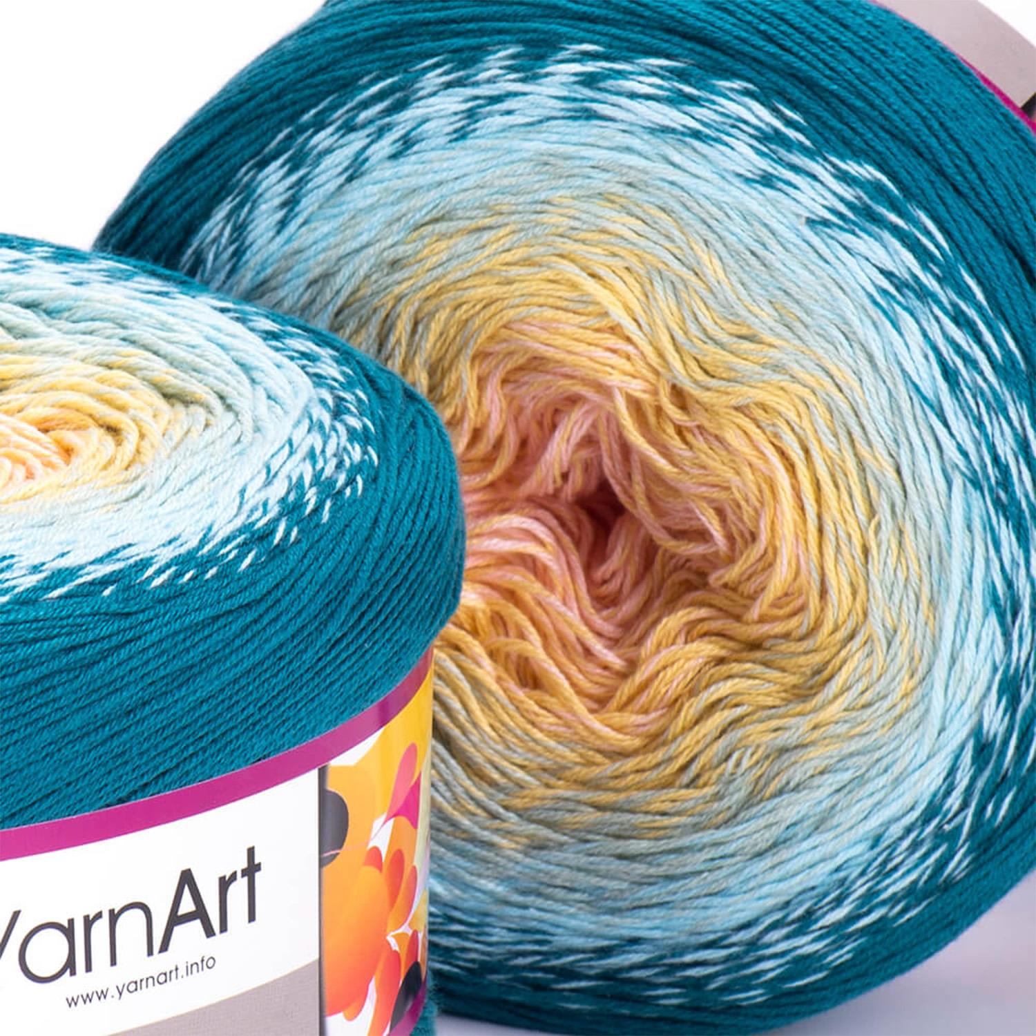 YarnArt Flowers 270 Çok Renkli
