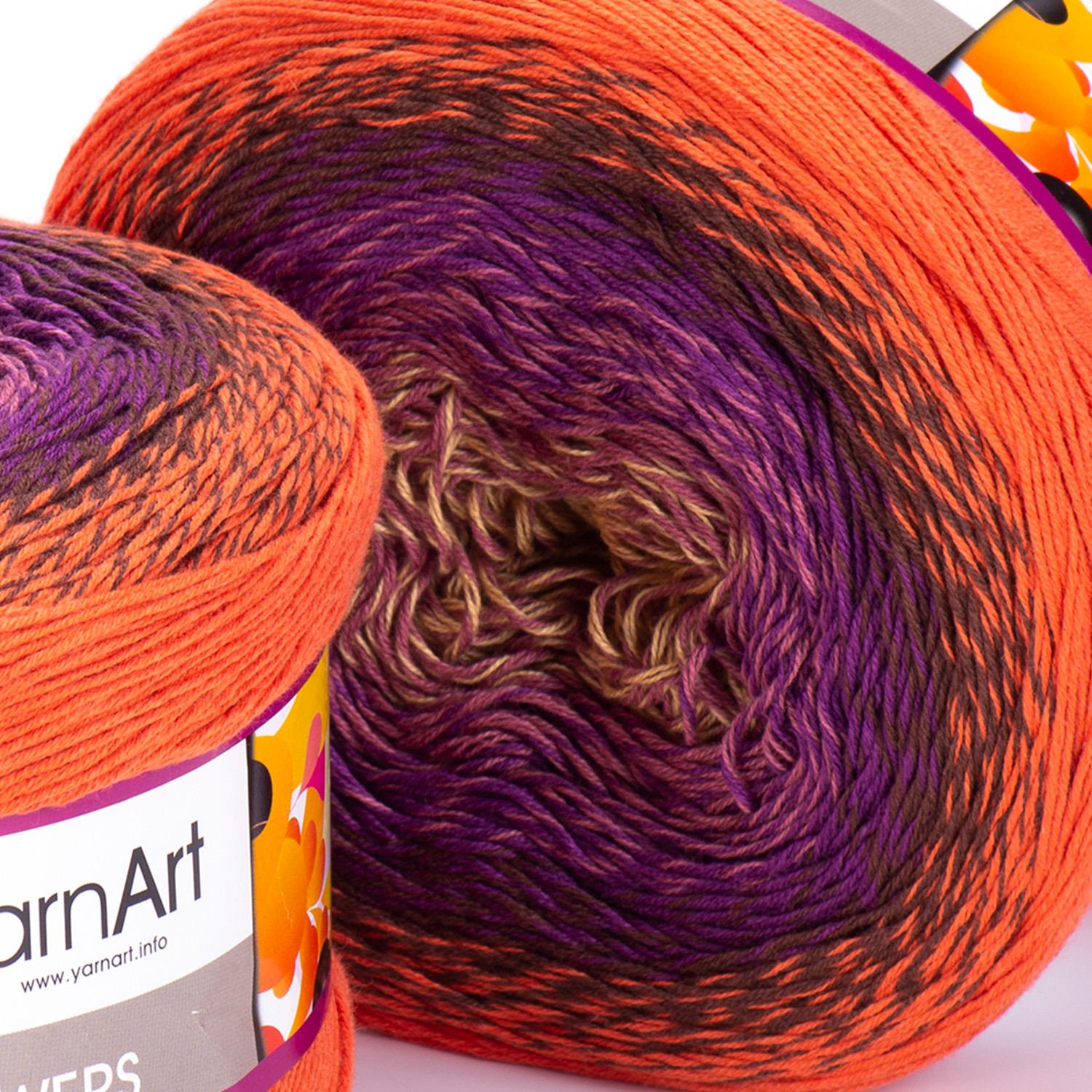 YarnArt Flowers 295 Çok Renkli 