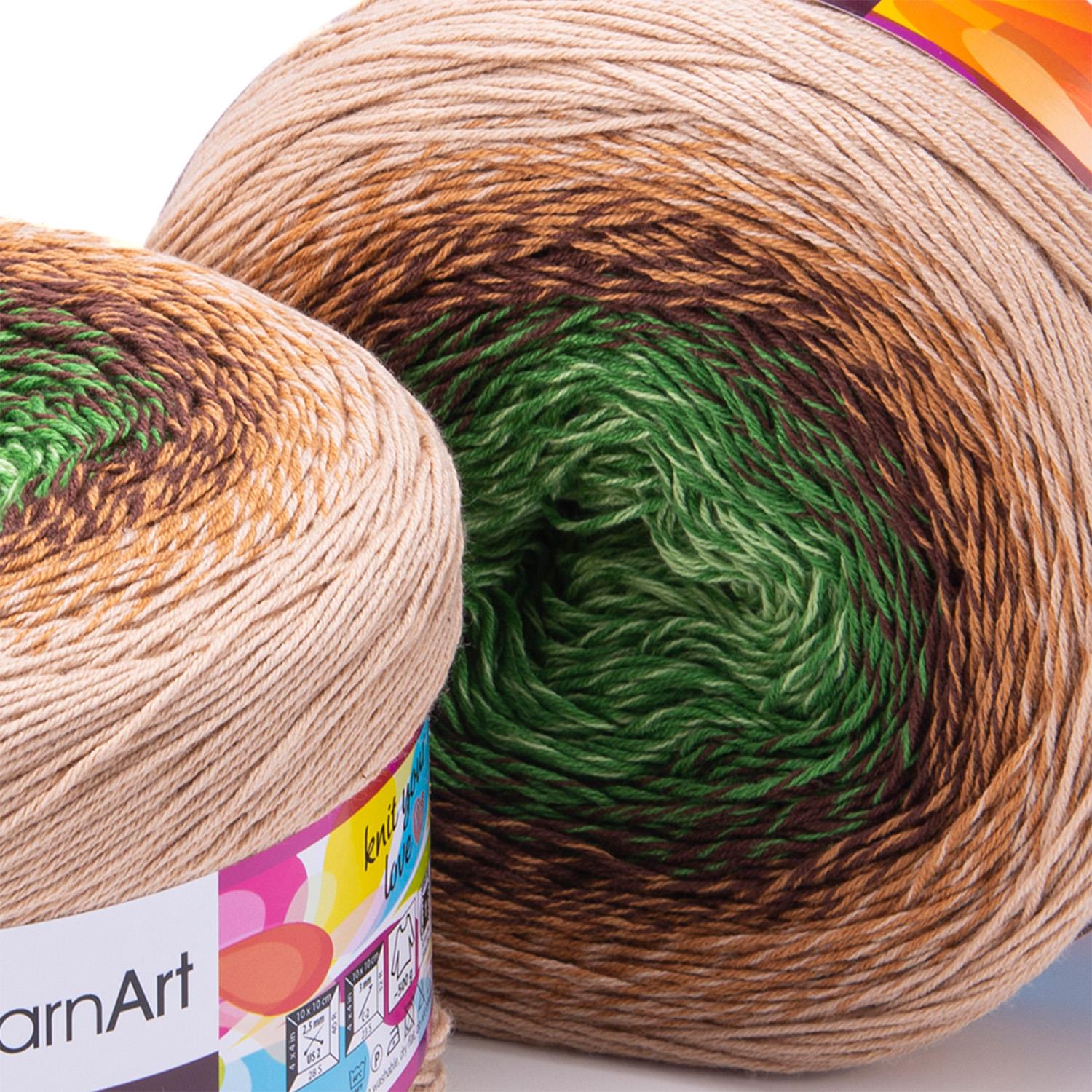 YarnArt Flowers 308 Çok Renkli 