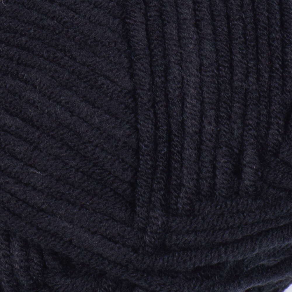 YarnArt Jeans Plus El Örgü İpliği 100gr 53 Siyah  - 1 ADET
