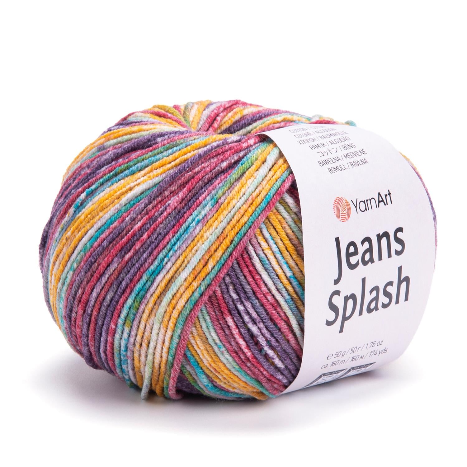 YarnArt Jeans Splash 943 Çok Renkli 