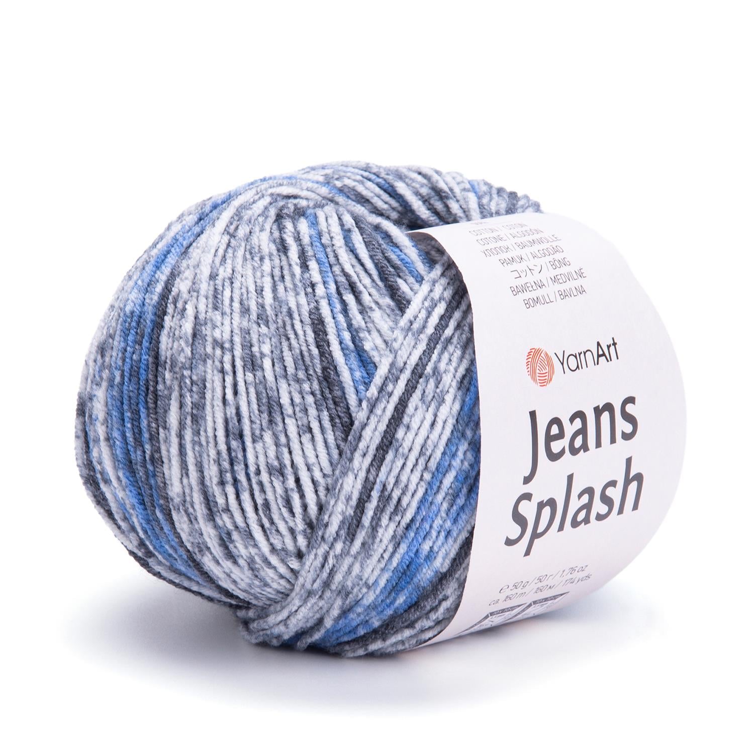 YarnArt Jeans Splash 947 Çok Renkli 