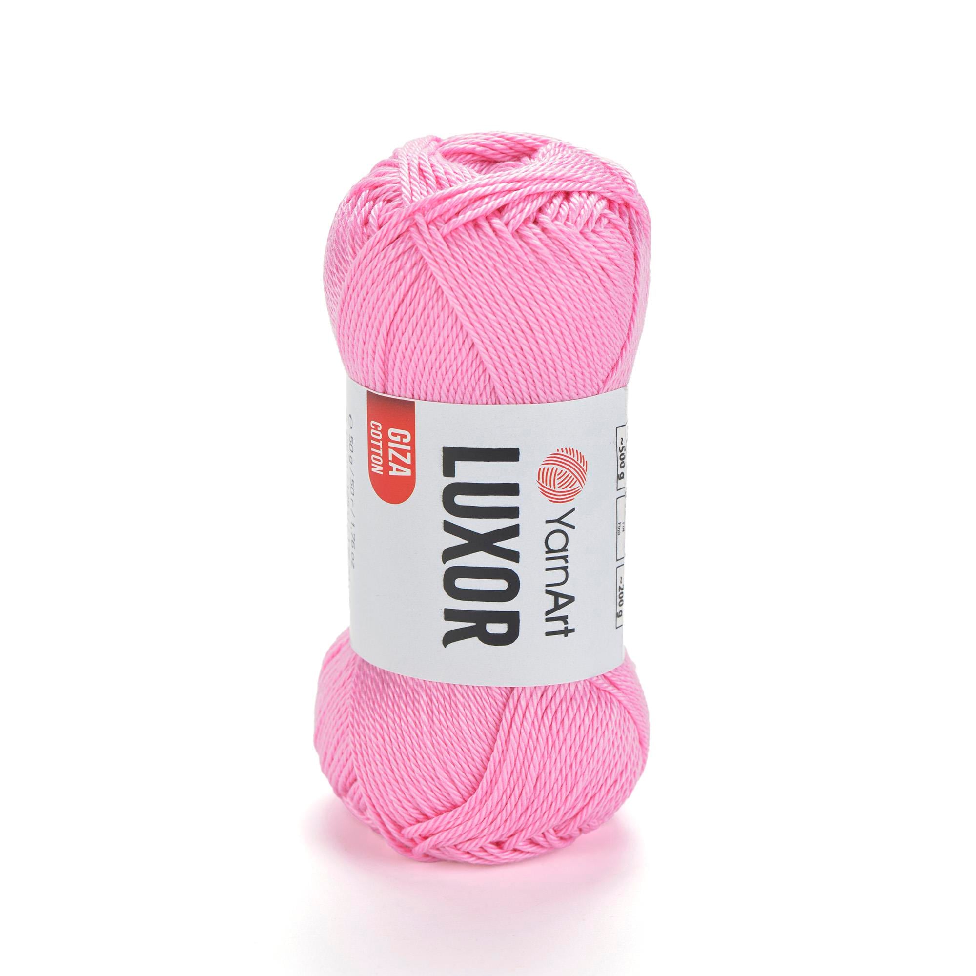 YarnArt Luxor El Örgü İpliği 50gr 1207 Şeker Pembe - 1 ADET