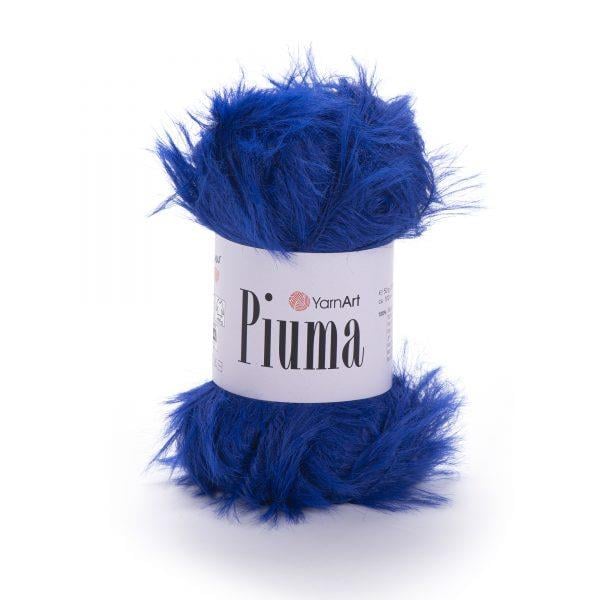 YarnArt Piuma El Örgü İpliği 50gr 100mt 4415 Saks Mavi - 1 ADET