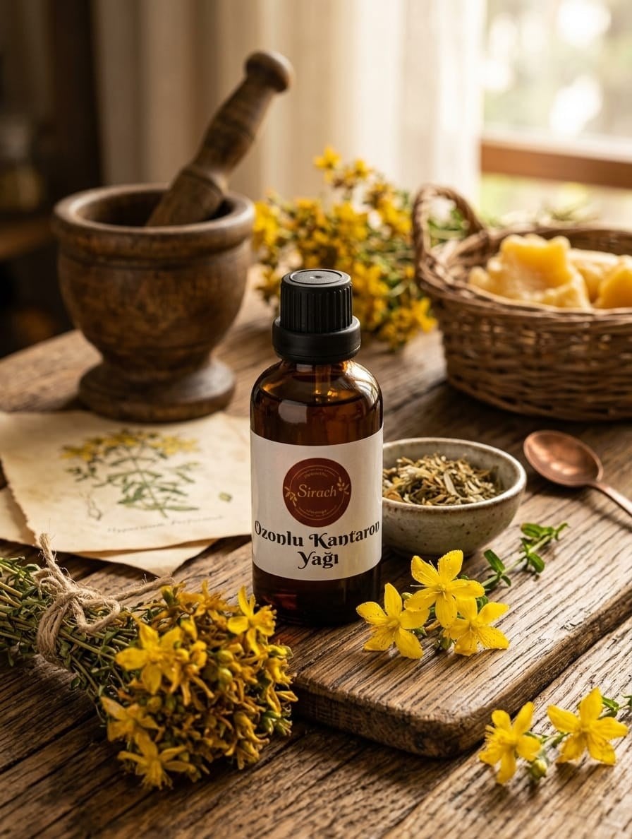 Ozonlu Kantaron Yağı (50 ML)