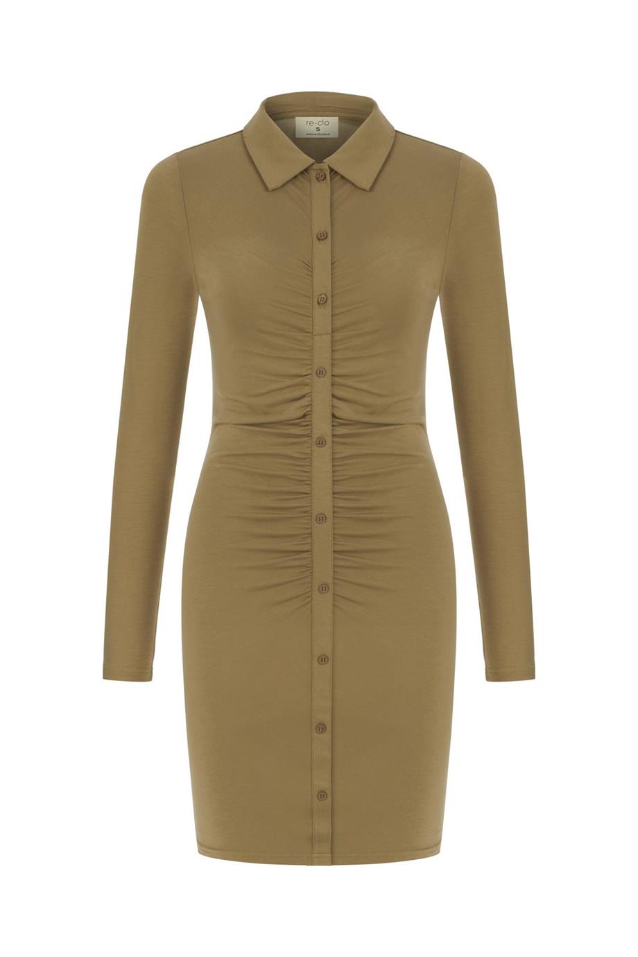 ANGEL DRESS - BÜZGÜ DETAYLI MİNİ ELBİSE