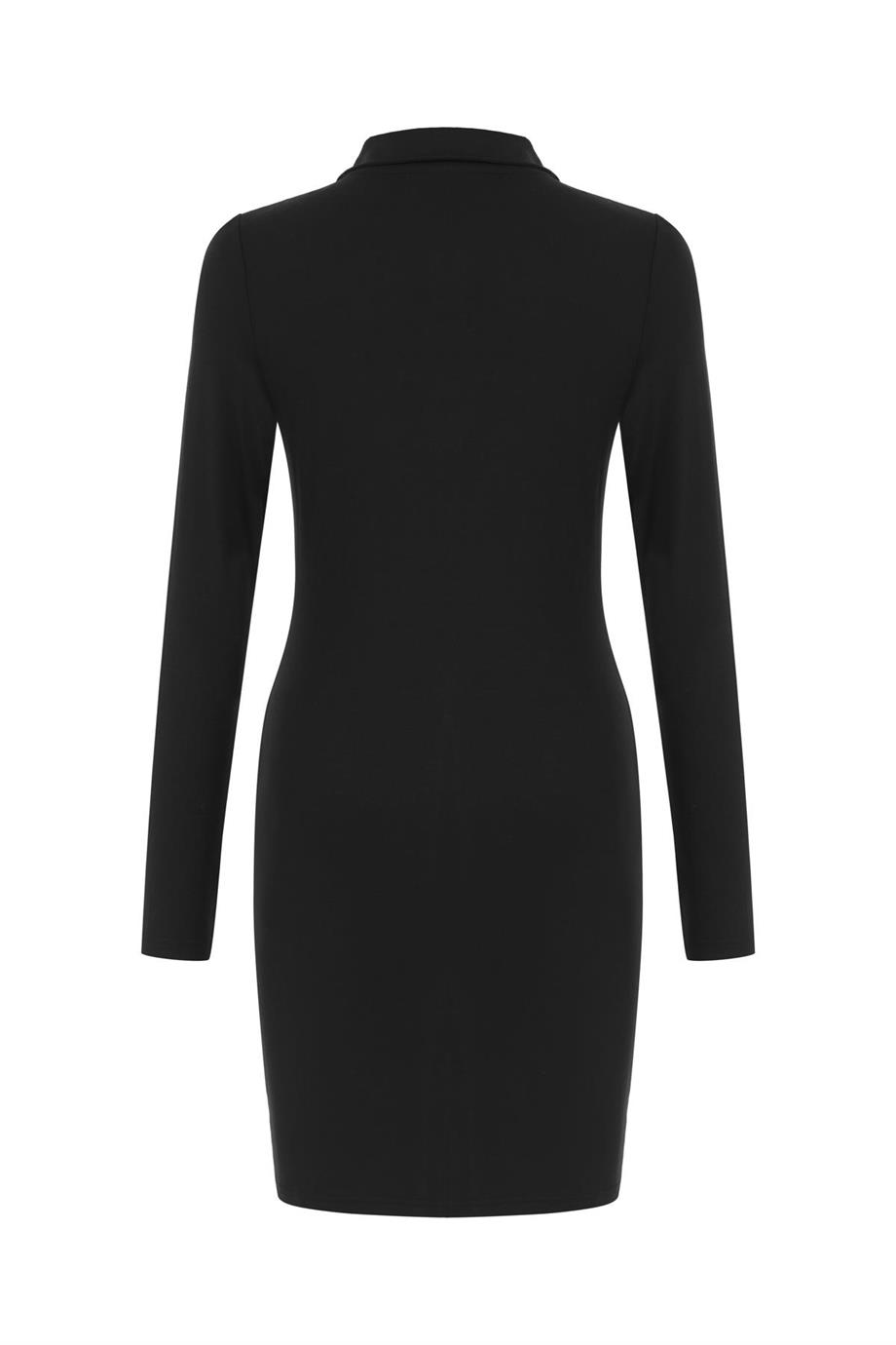 ANGEL DRESS - BÜZGÜ DETAYLI MİNİ ELBİSE