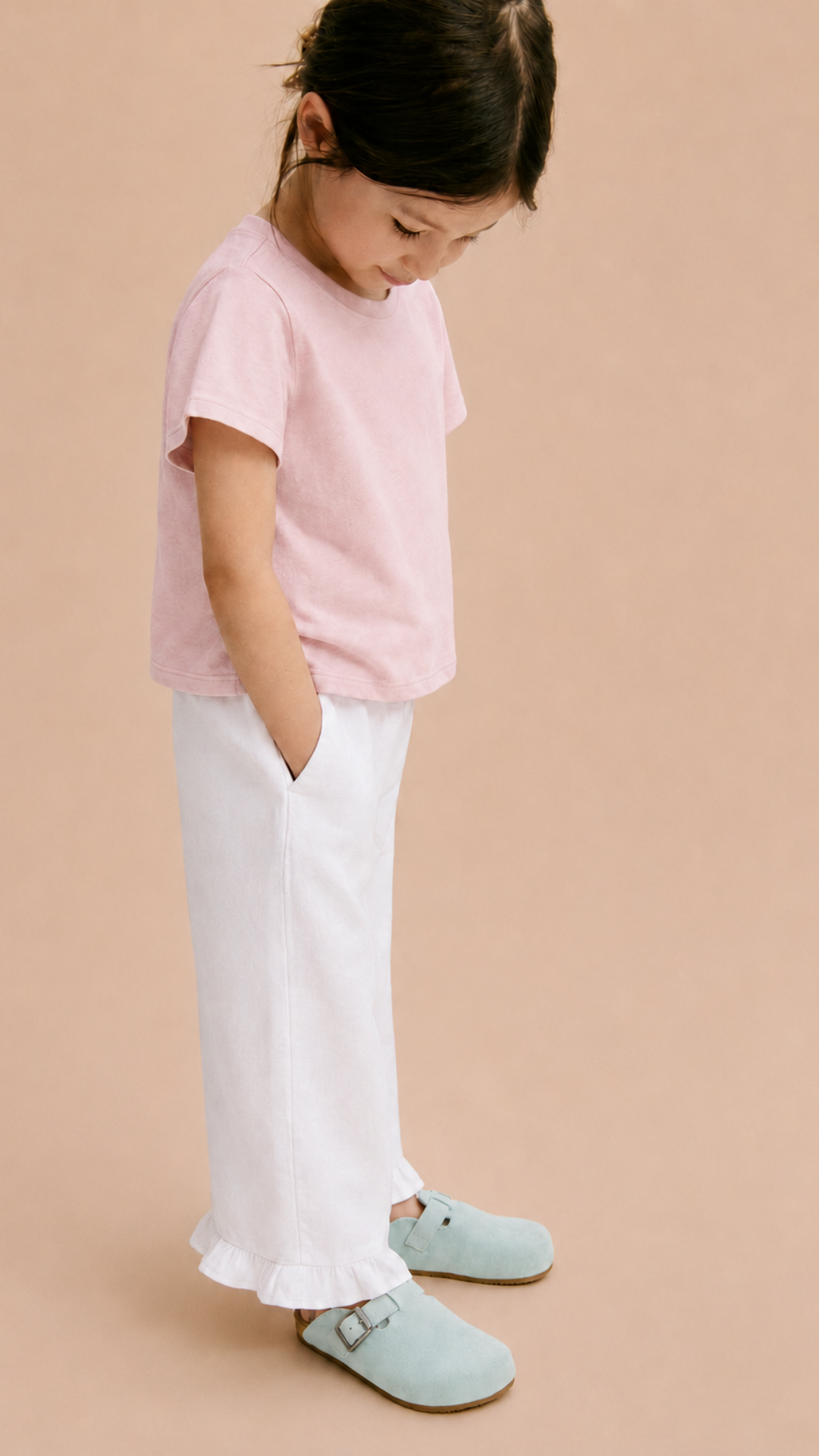 BLOSSOM TEE,  Organik Kumaşlı Kısa Kollu Unisex Çocuk T- shirt