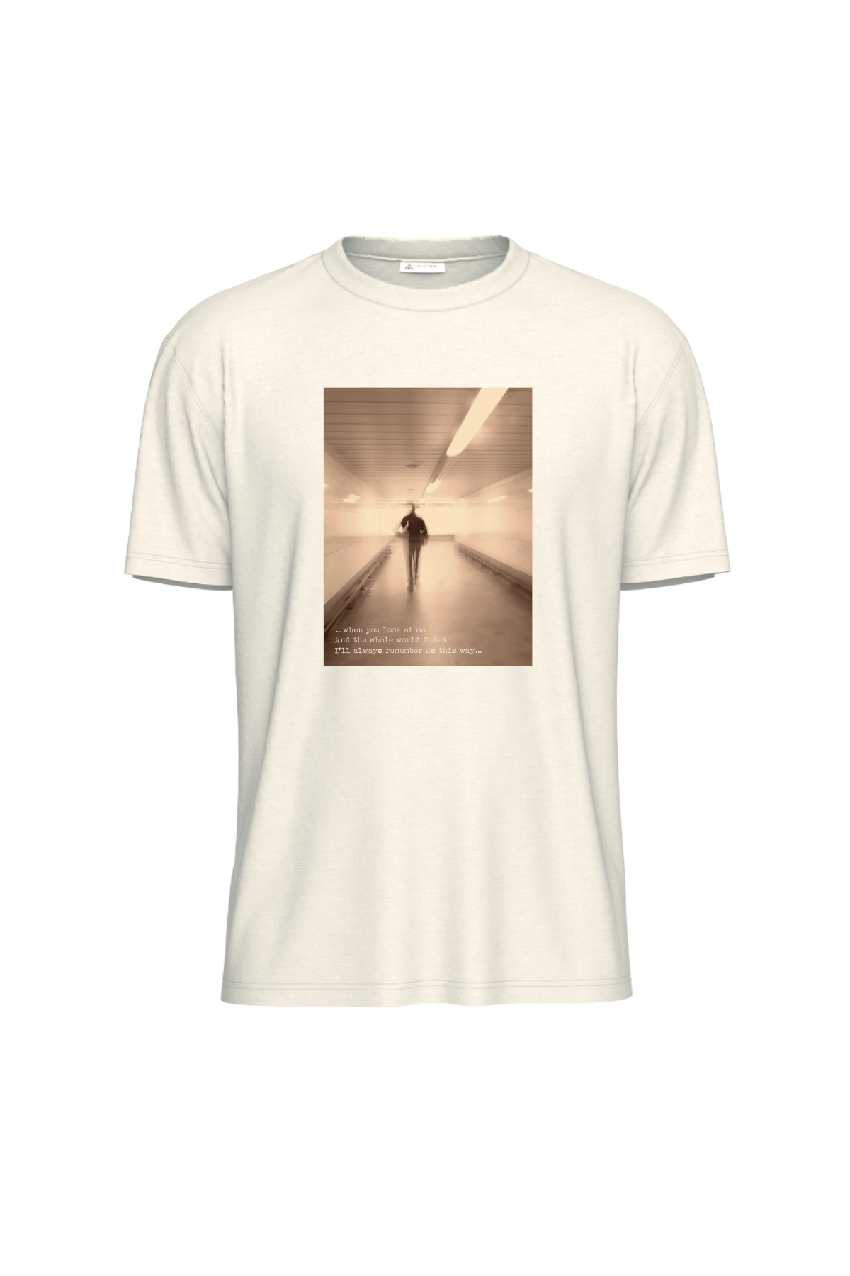 BRADLEY TEE, Organik Kumaşlı, Su Bazlı Baskı Detaylı T-shirt