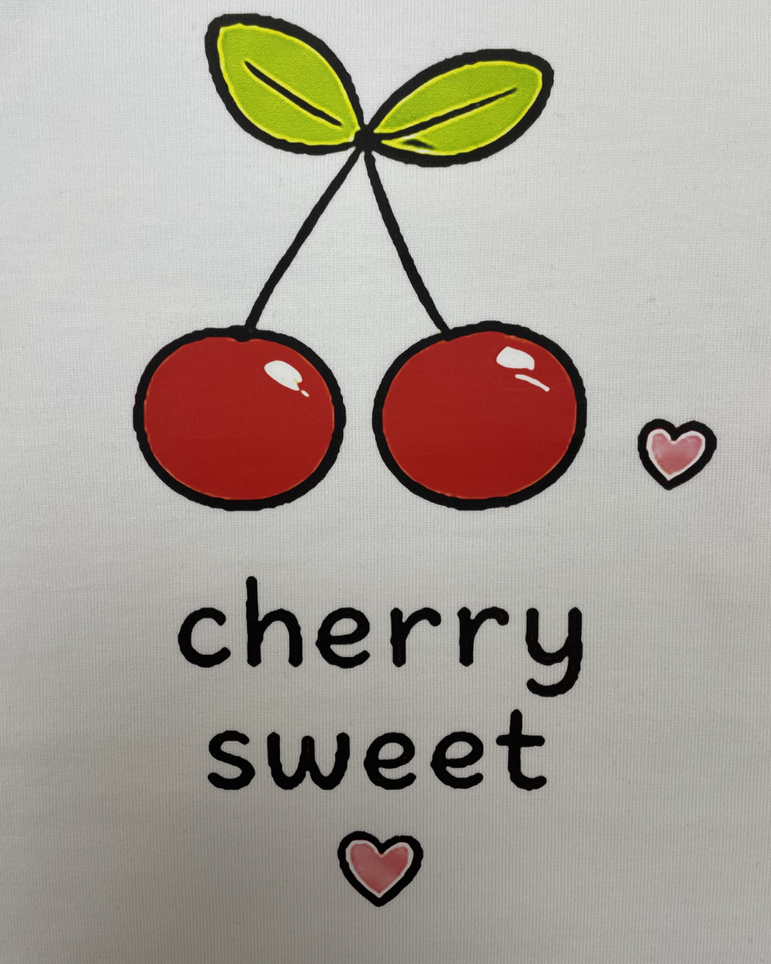 CHERRY SWEET, Organik Kumaşlı Kısa Kollu Baskılı Unisex Çocuk T- shirt