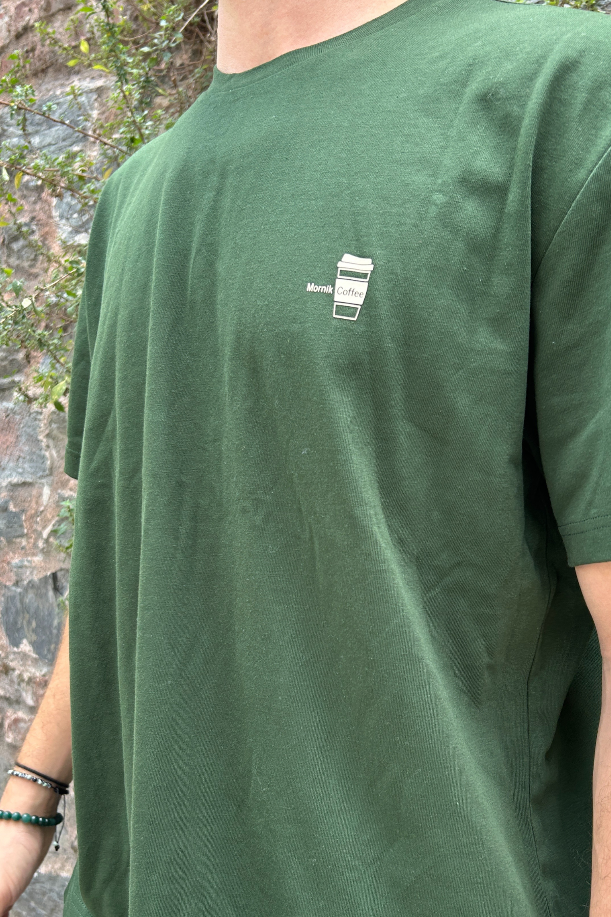 COFFEE TEE, Yüksek Baskı Detaylı, Organik Pamuklu, T-shirt