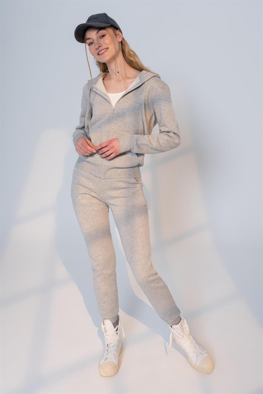 Daisy, Organik Kumaşlı, Lastik Paça Sweatpant